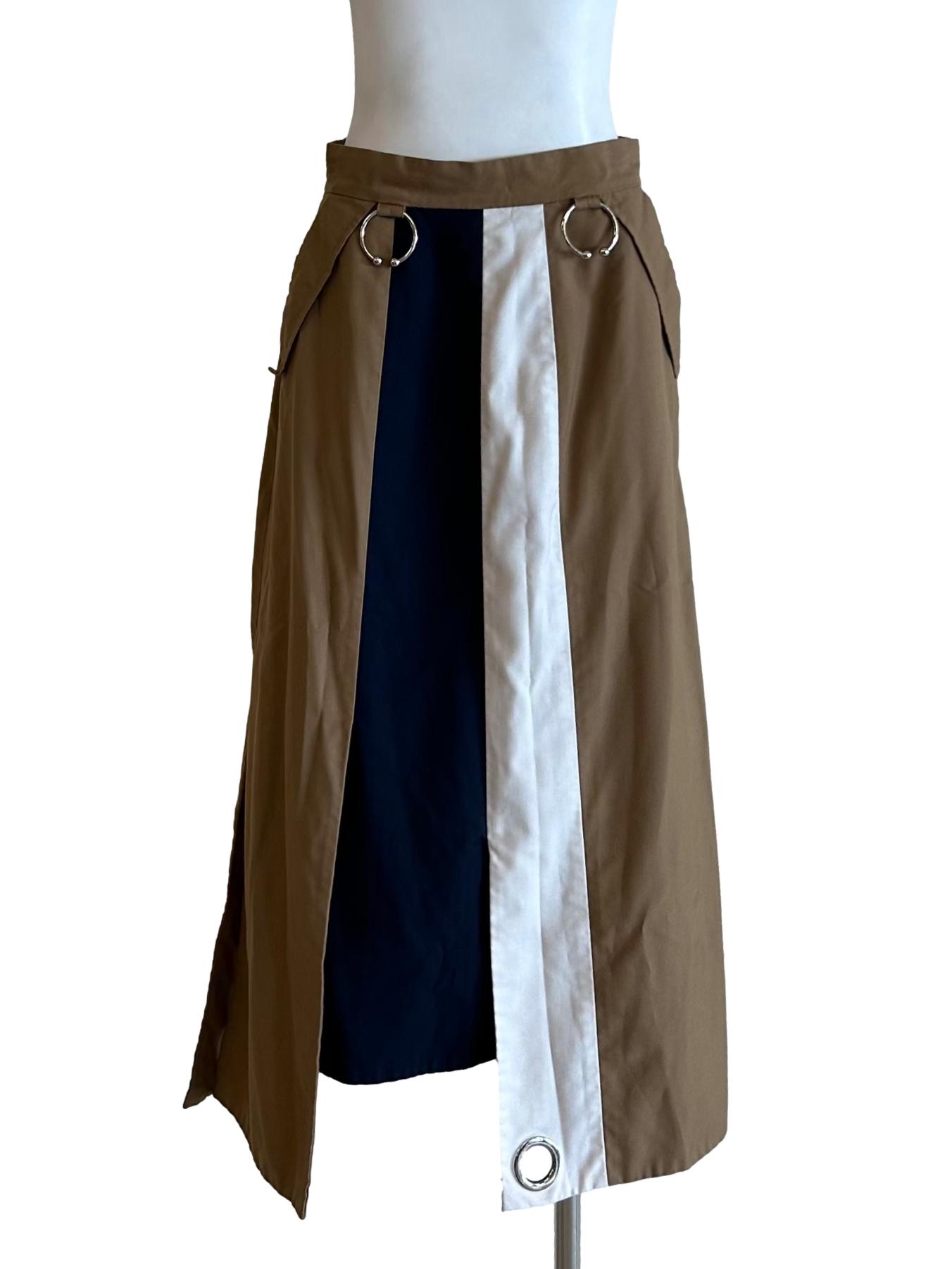 Rocky Blocking Slit Skirt CSN