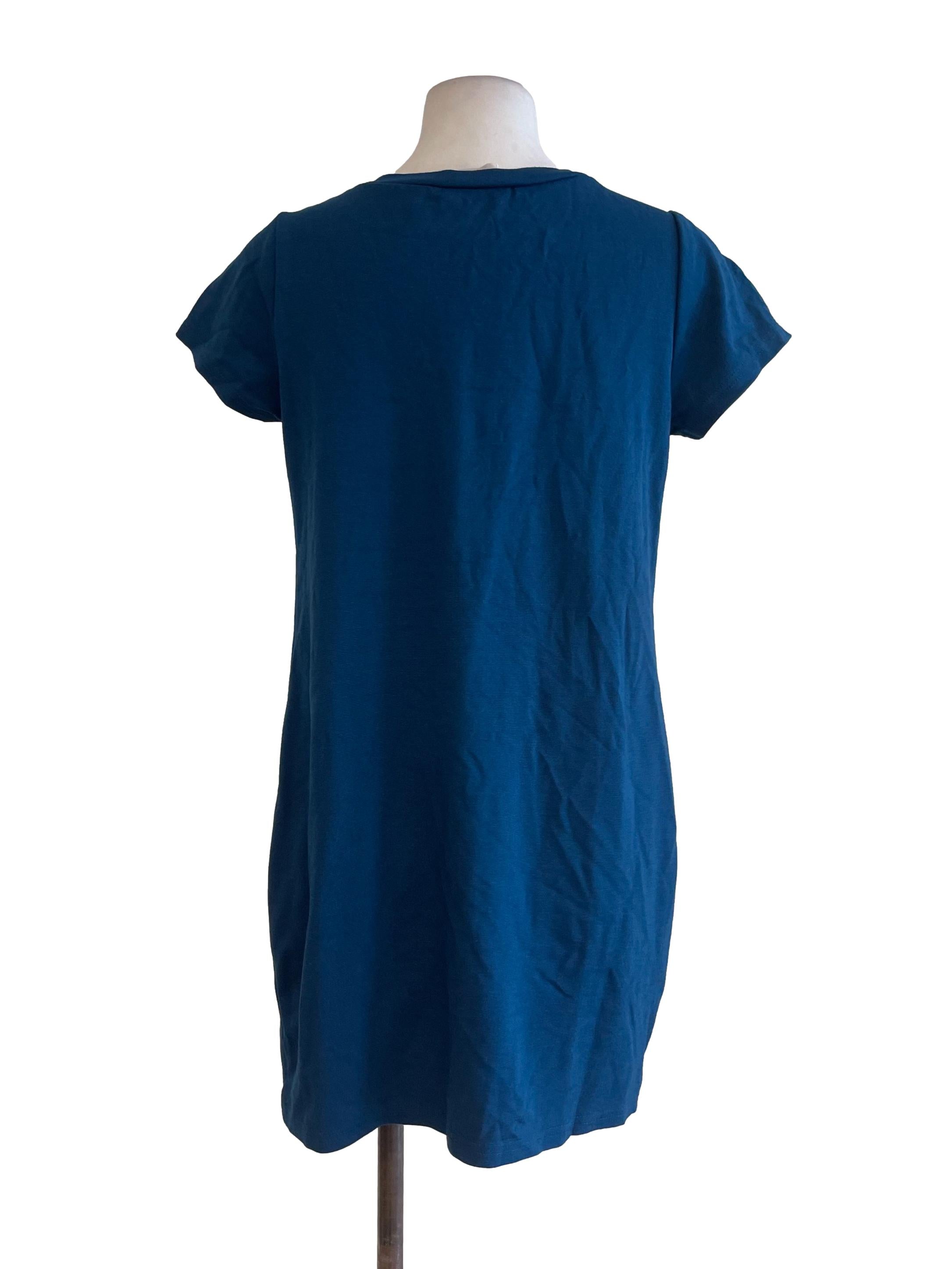 Blue Cotton Dress