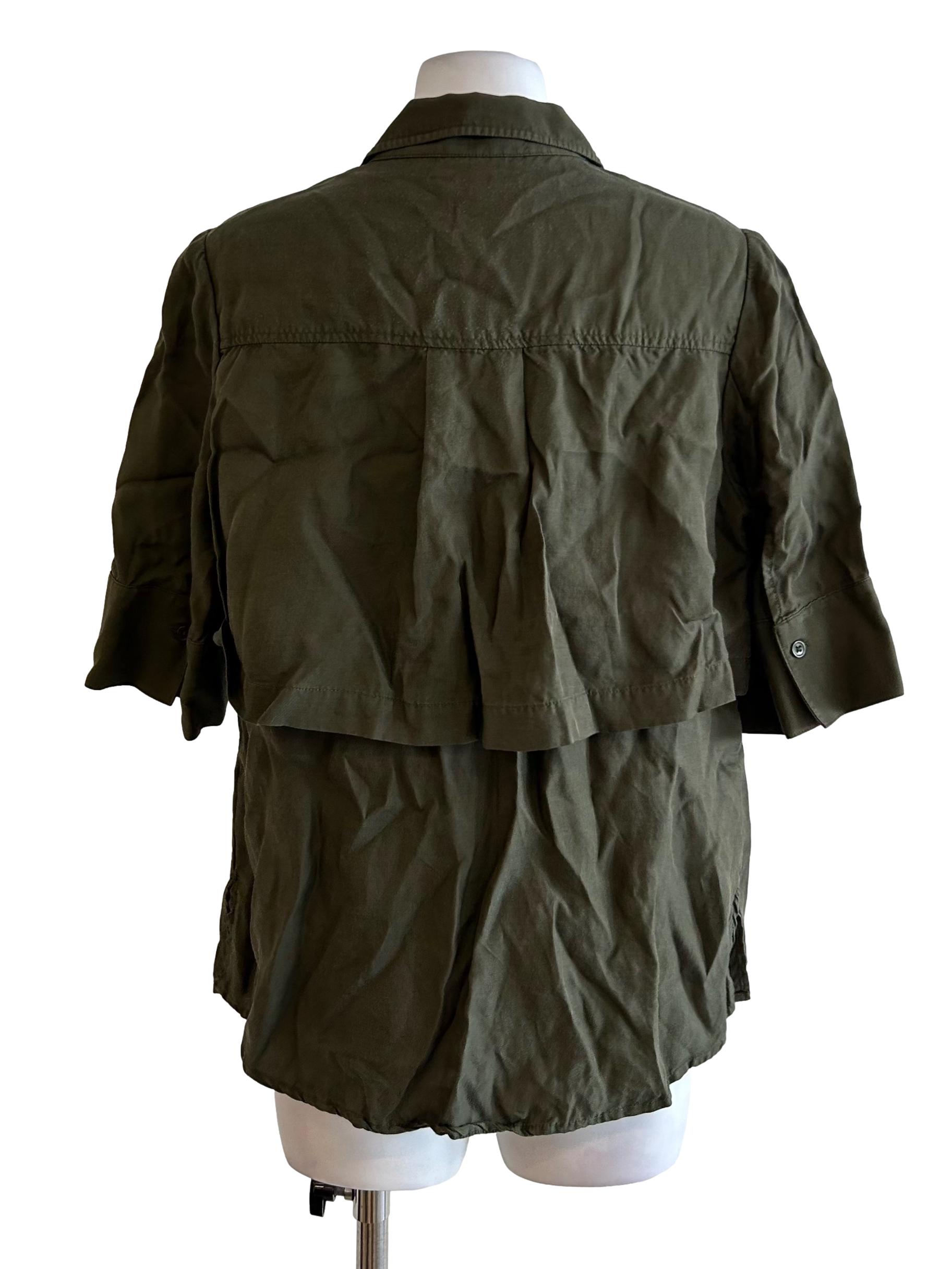 Signature Layers Shirt In Military Green CSN