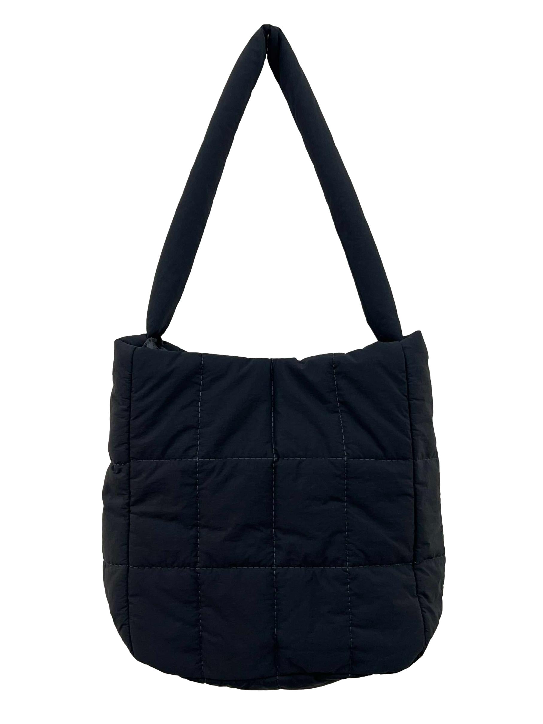 Dark Grey Puffy Bag