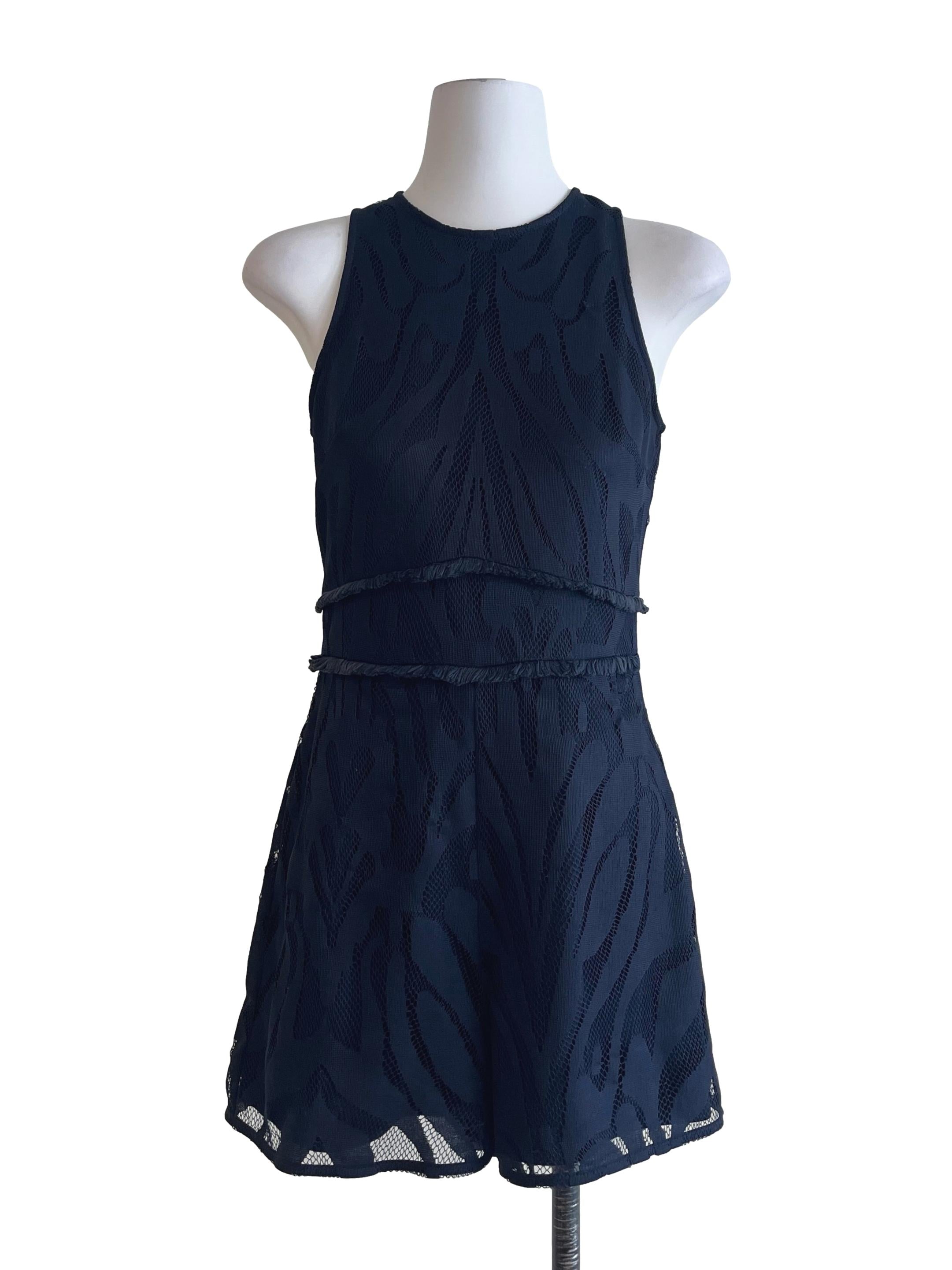 Peacock Blue Halter Neck Romper