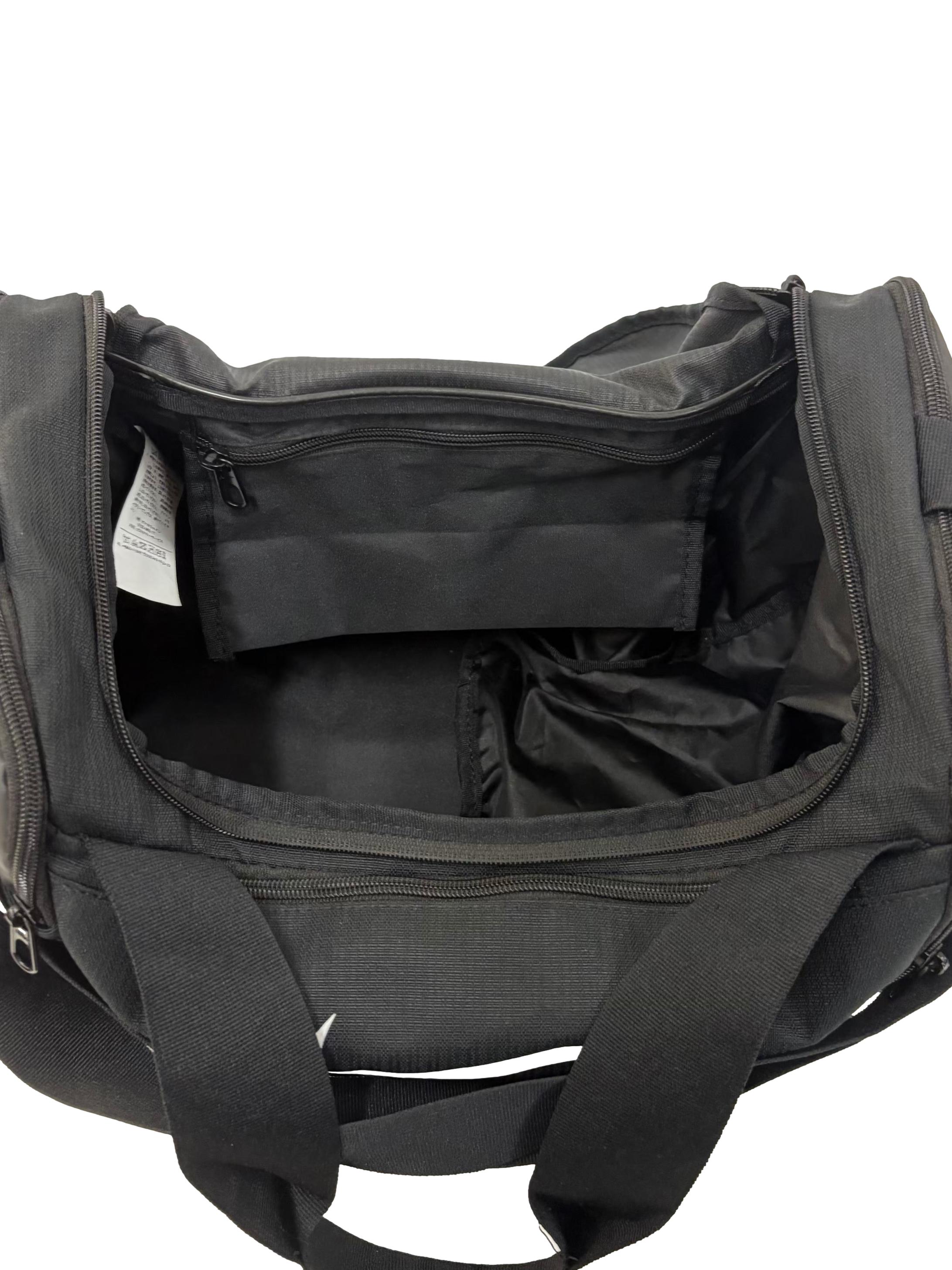 Black Brasilia Training Duffle Bag