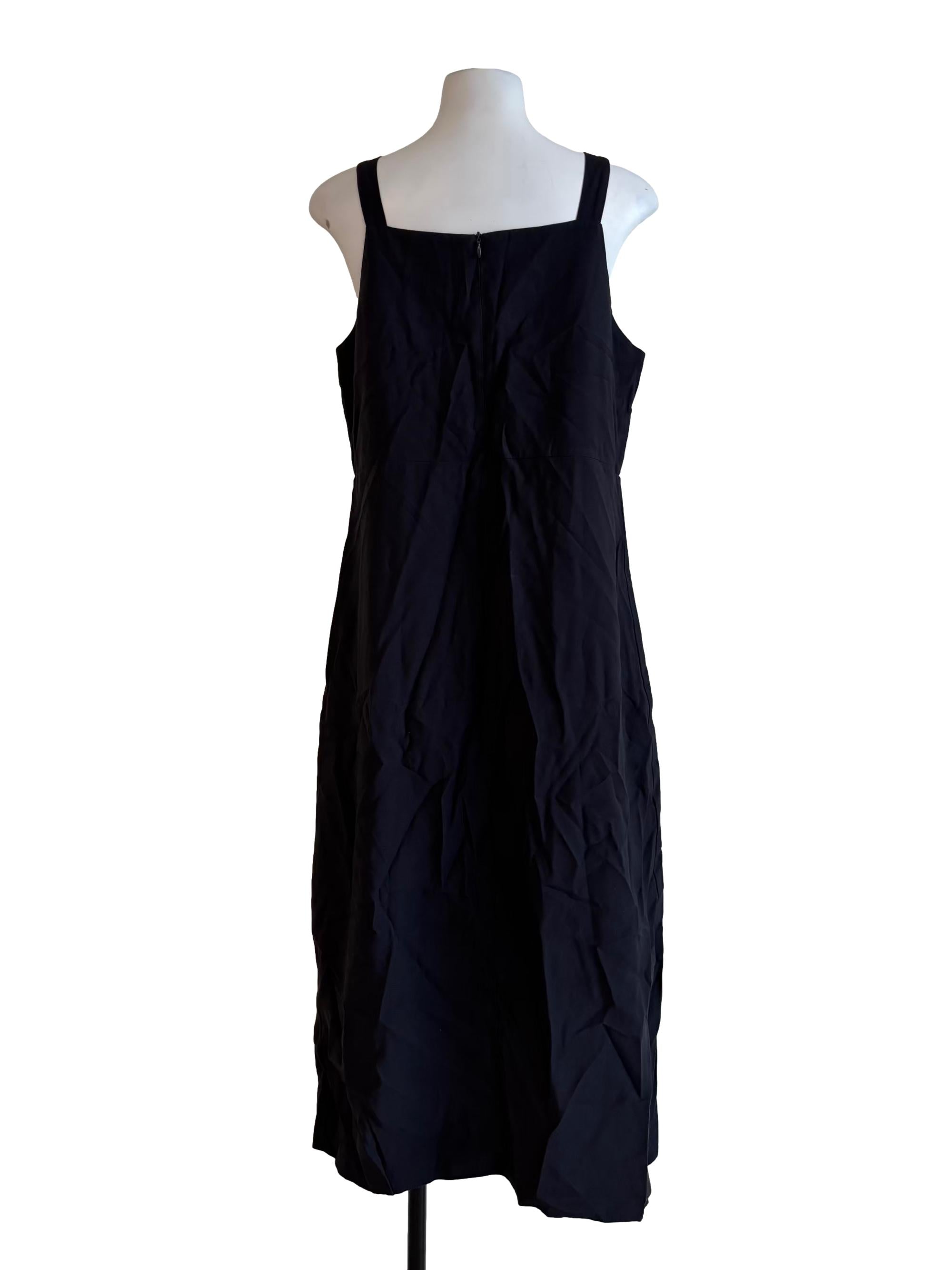 Onyx Black Sleeveless Dress