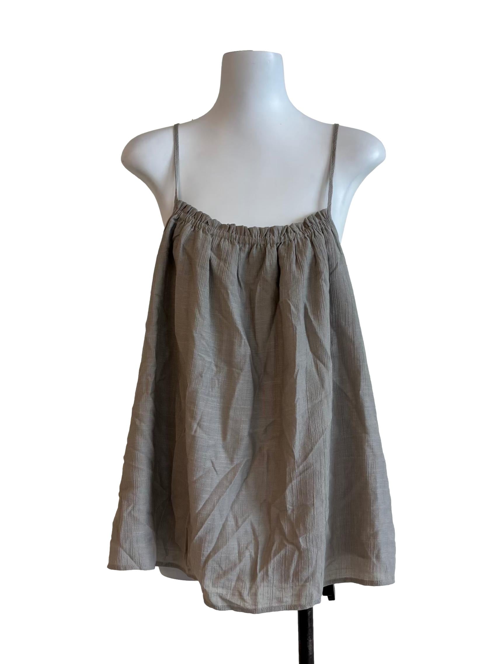 Bone Grey Tent Top