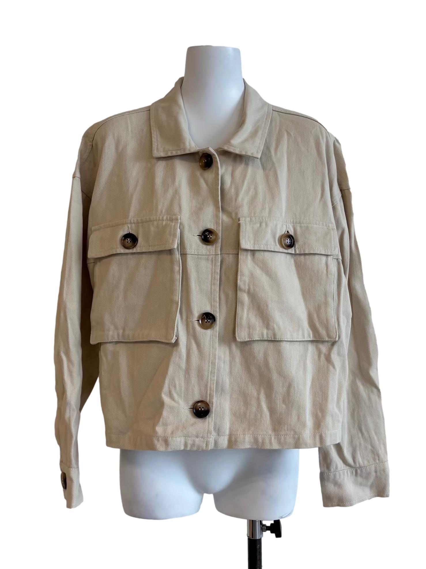 Merino Cotton Cargo Jacket