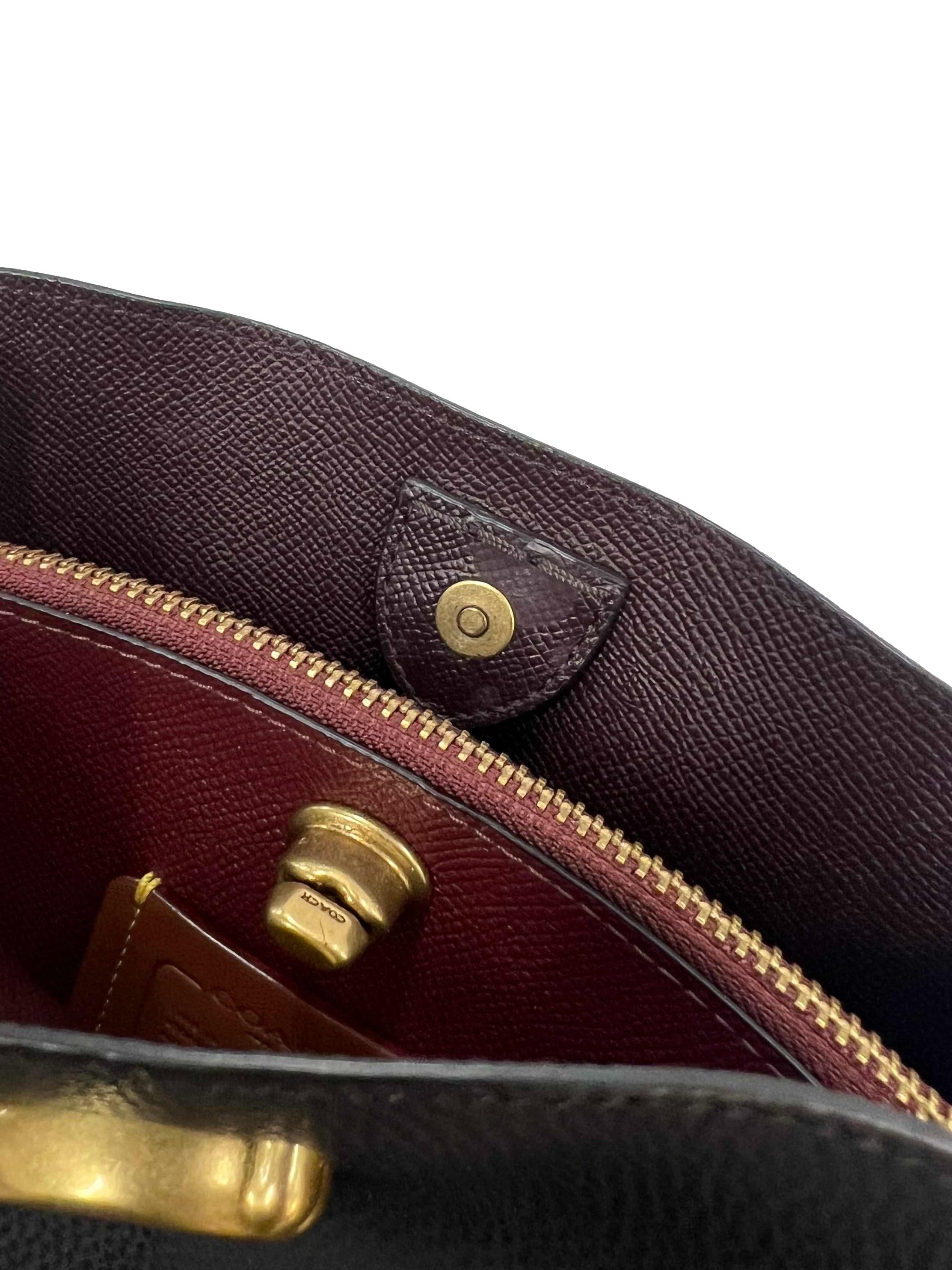 Black Leather Coach Willow Bucket Bag CSN