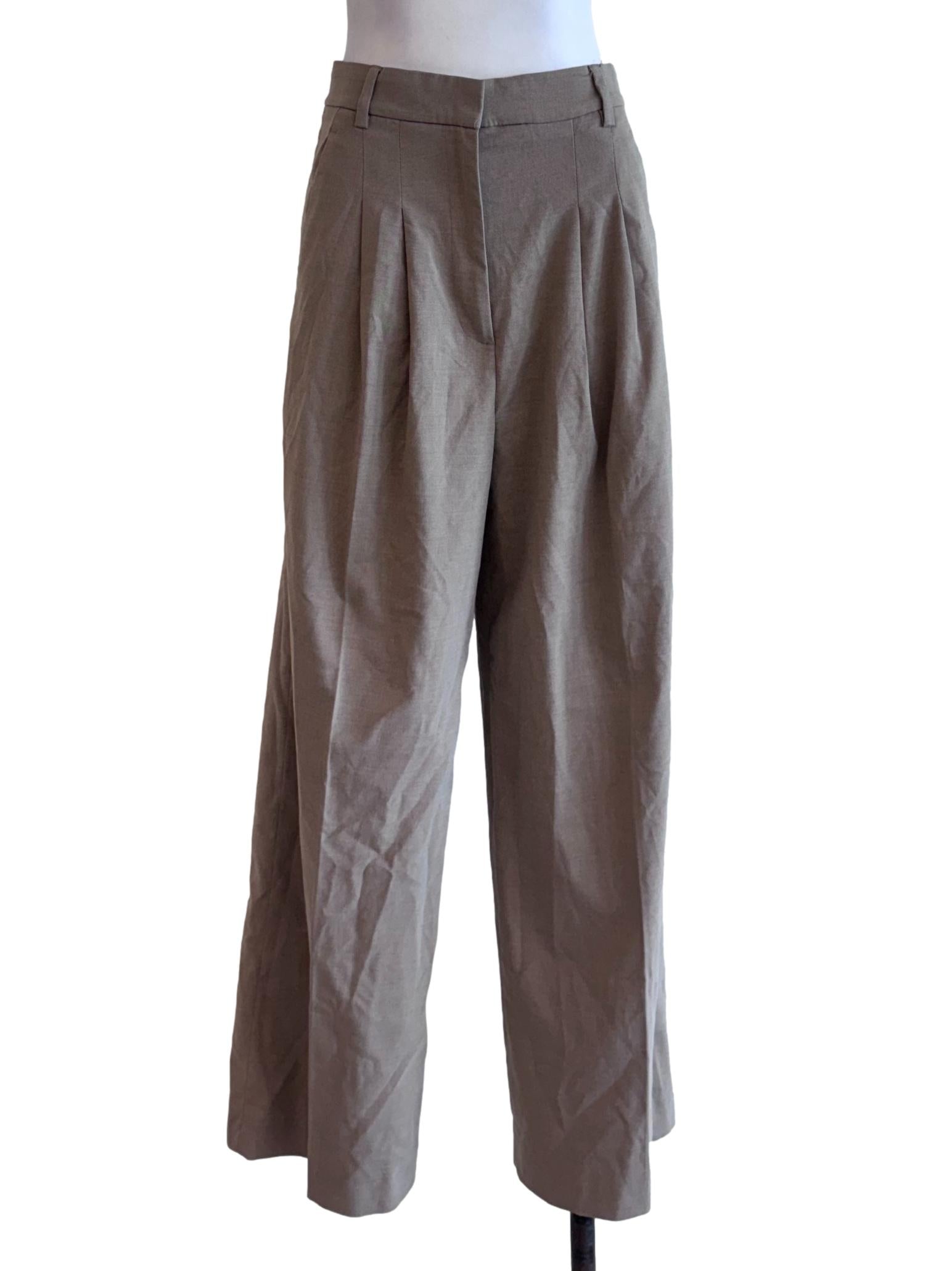 Peanut Brown Casual Long Pant