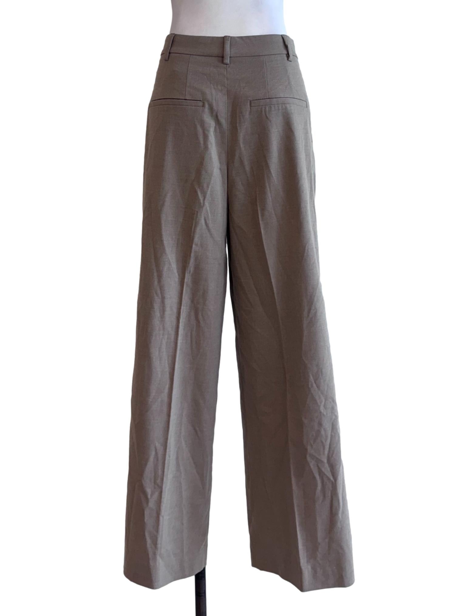 Peanut Brown Casual Long Pant
