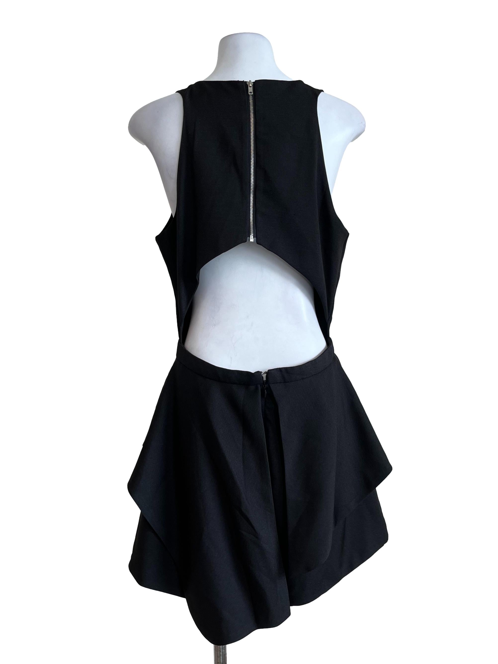 Black Basic Sleeveless Romper