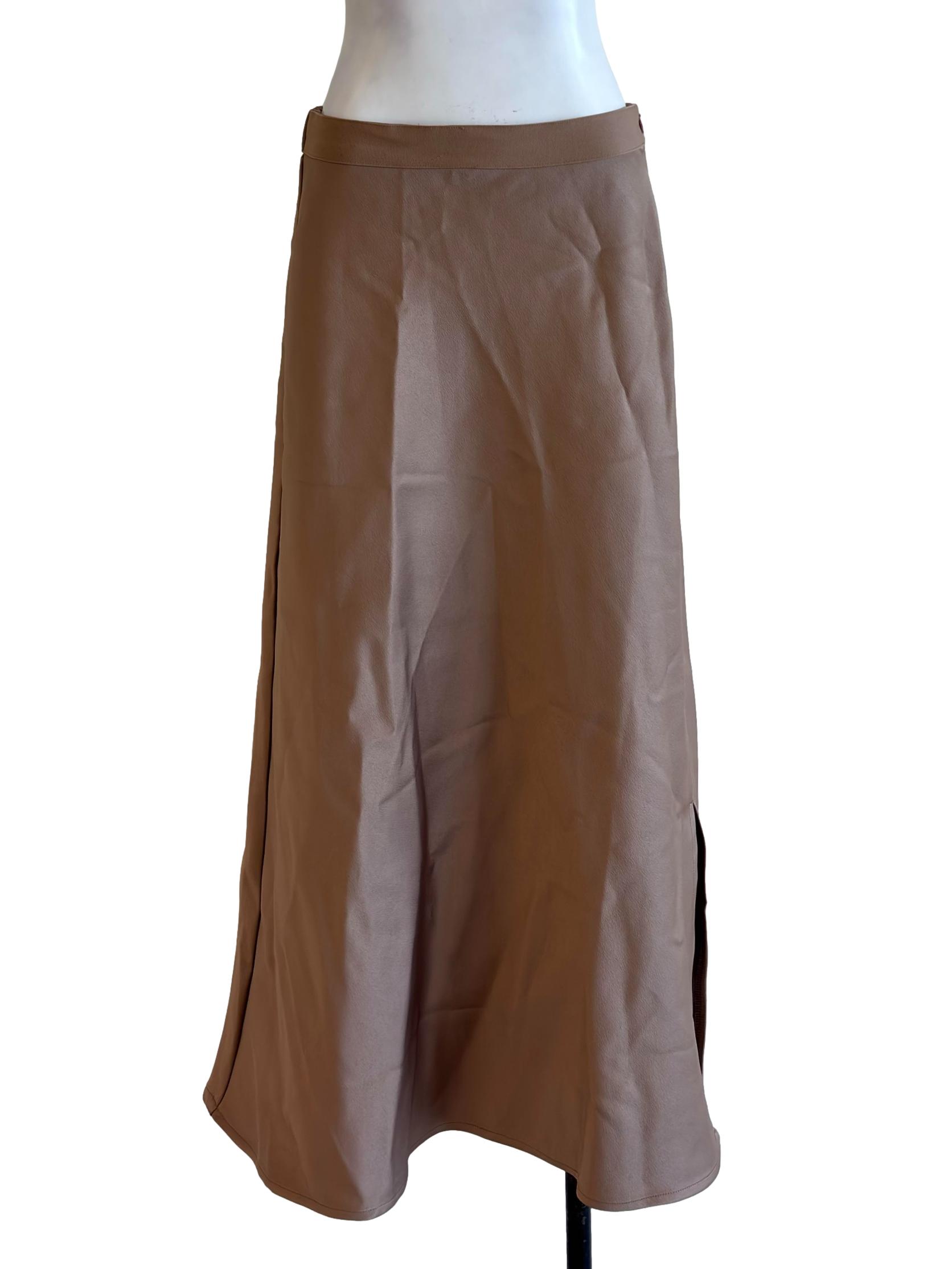 Brown Maxi Skirt