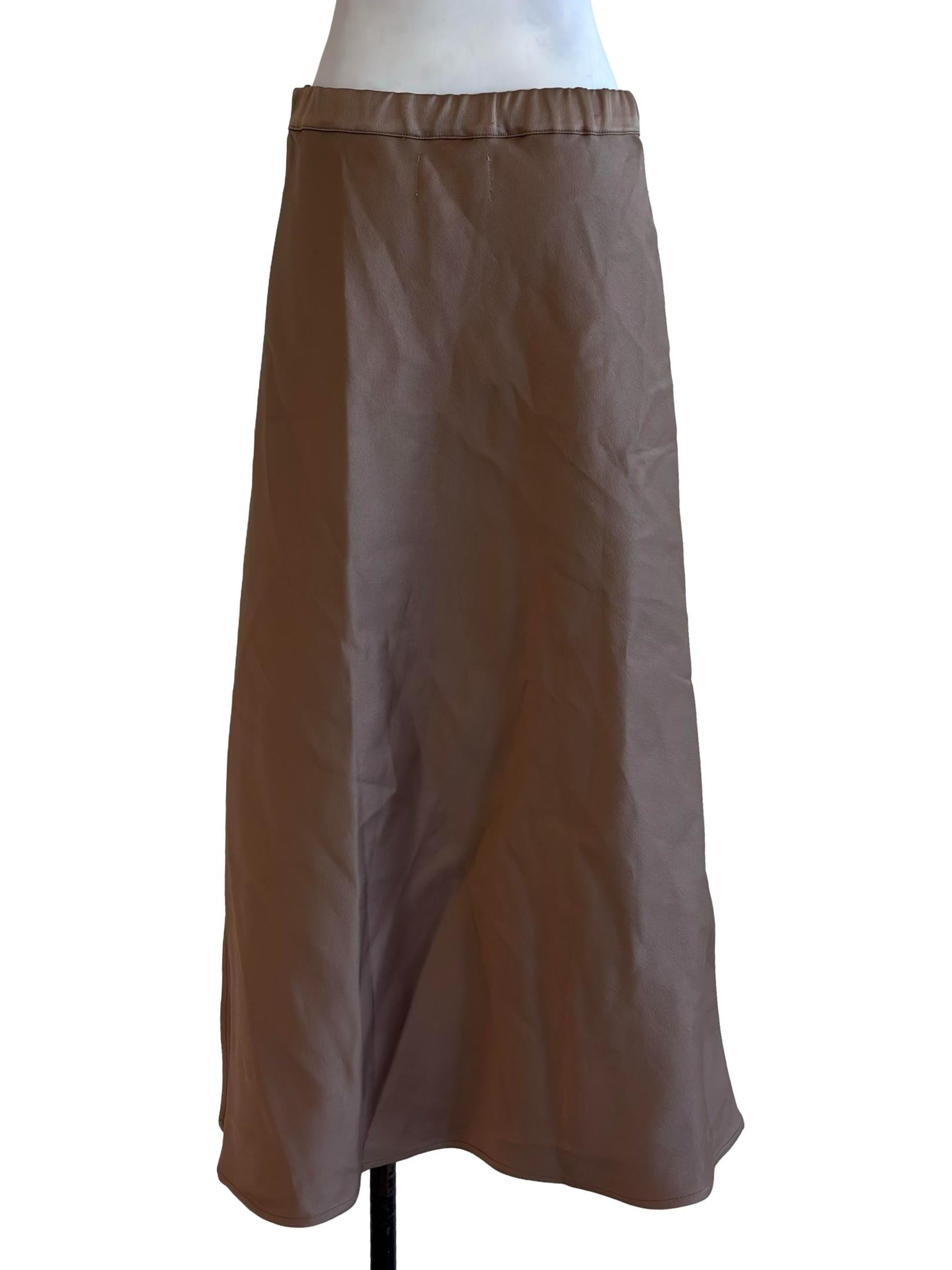 Brown Maxi Skirt