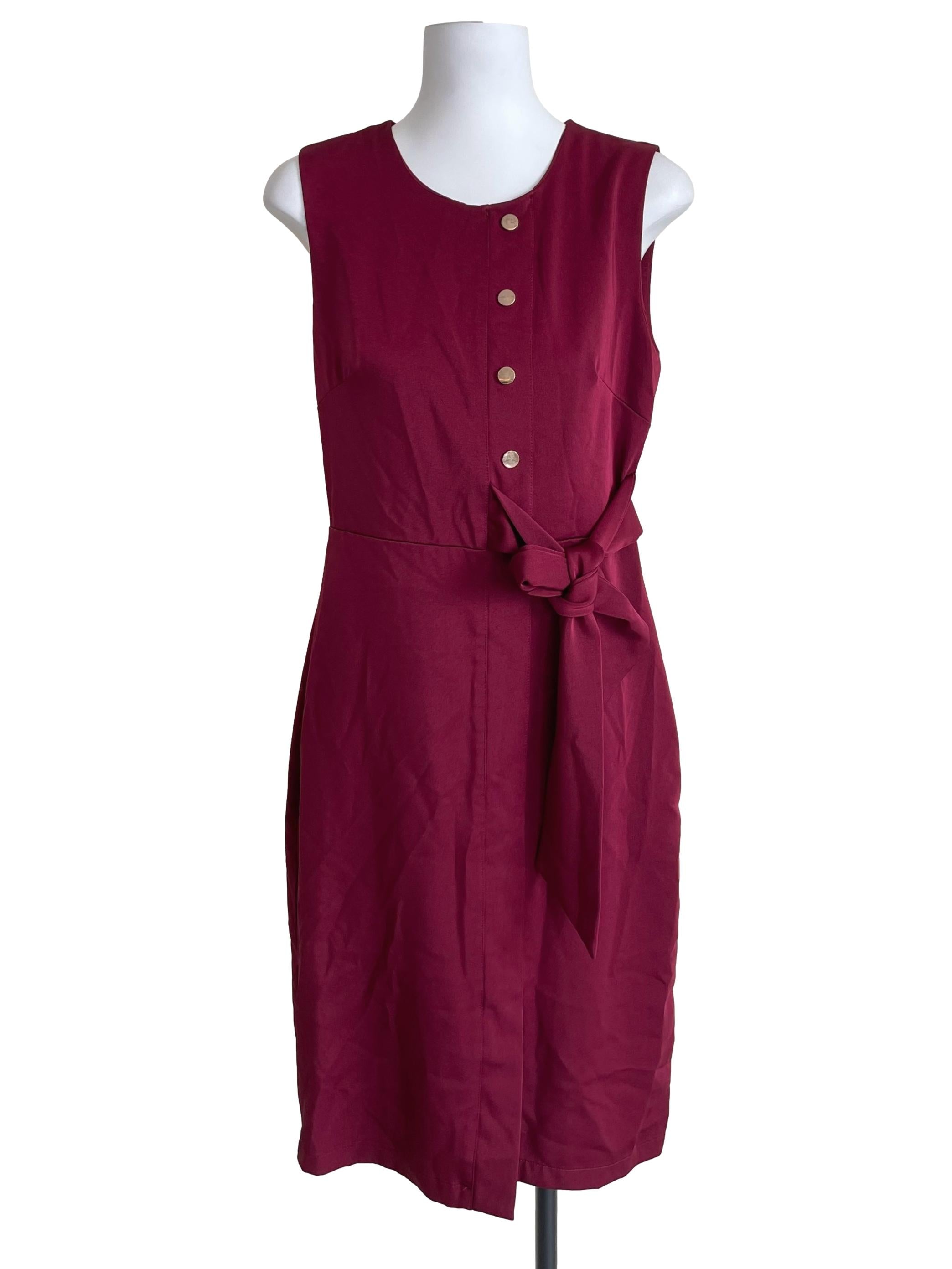 Jam Purple Round Neck Slip Dress