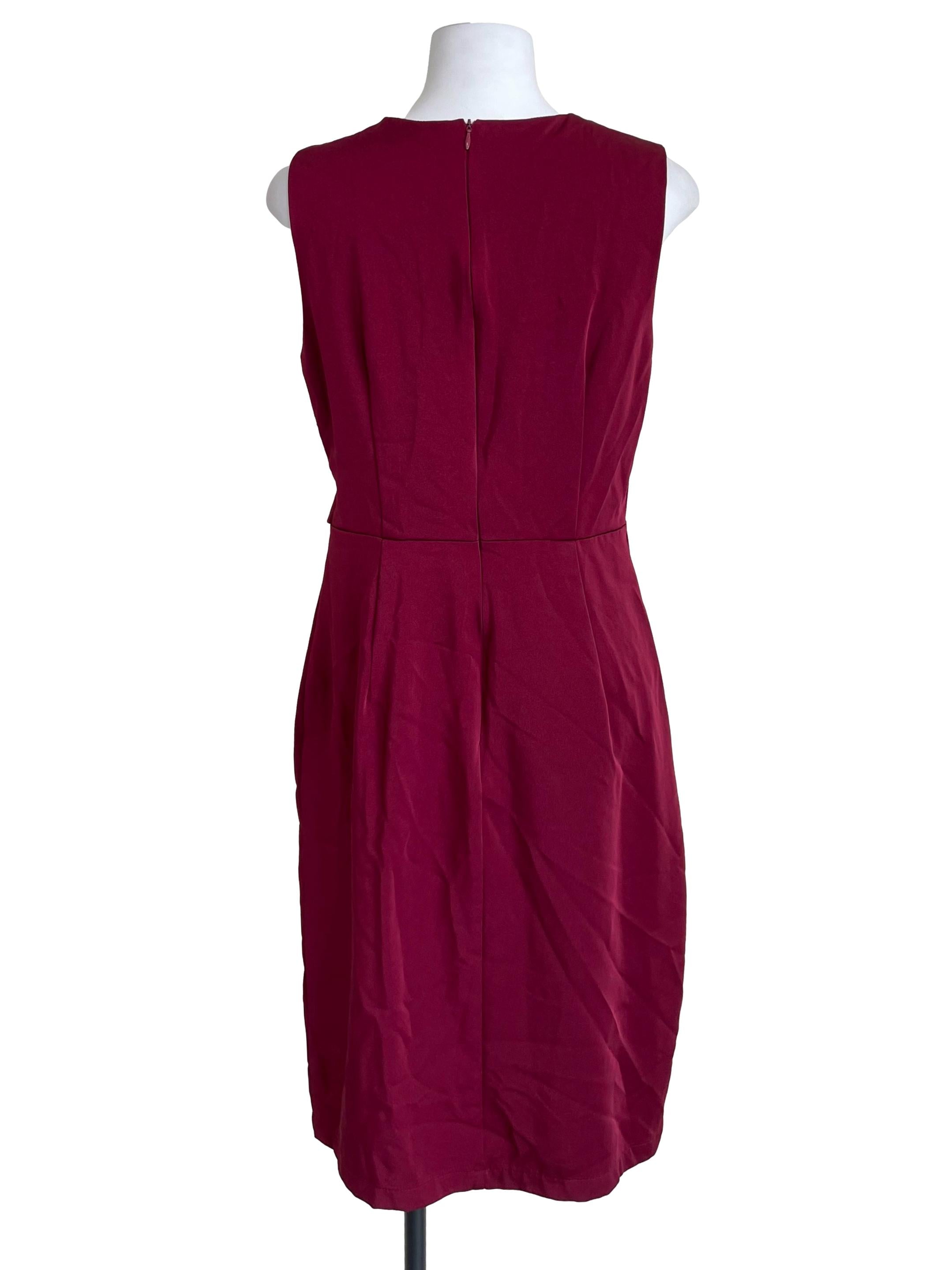 Jam Purple Round Neck Slip Dress