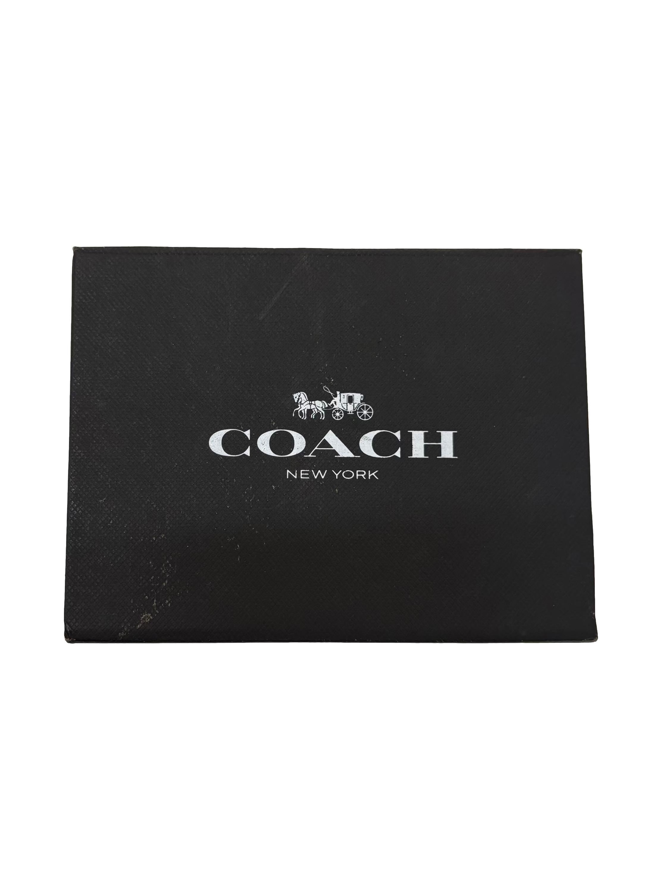 Black Calf Leather Double Billfold Wallet