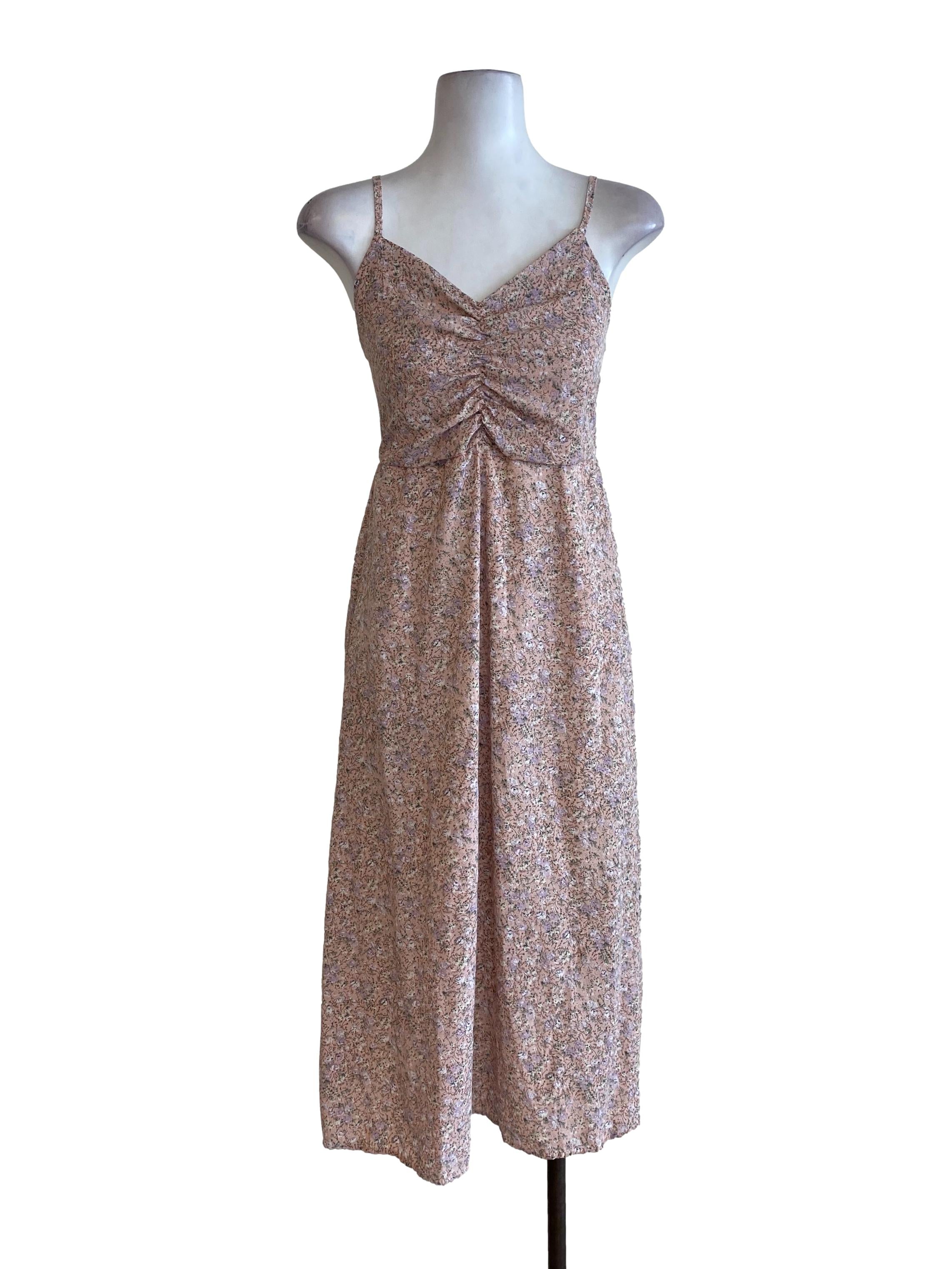 Pink Floral Princess Dress