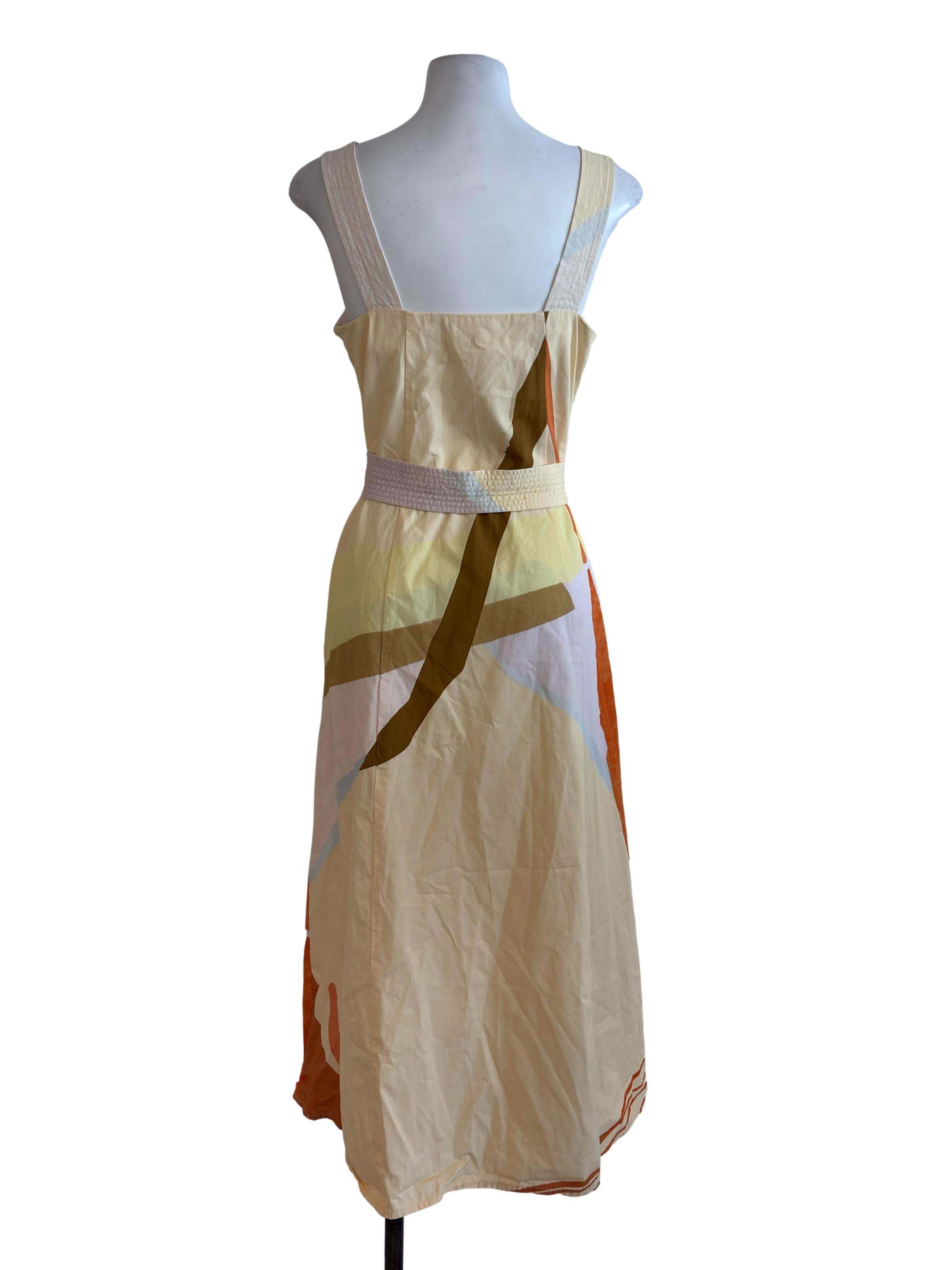 Yellow Print Shift Dress OSN