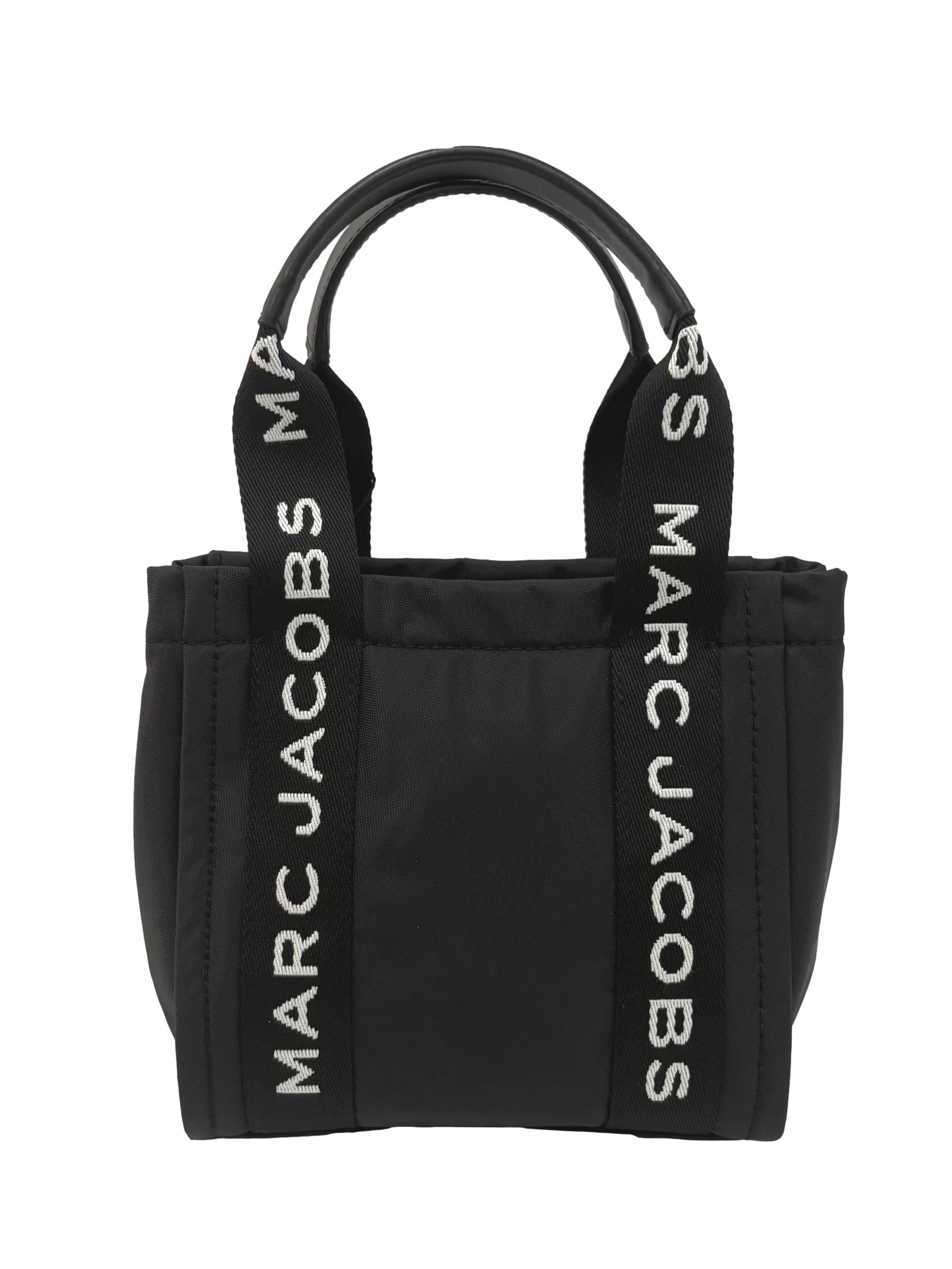Black Nylon Small Tote Bag CSN