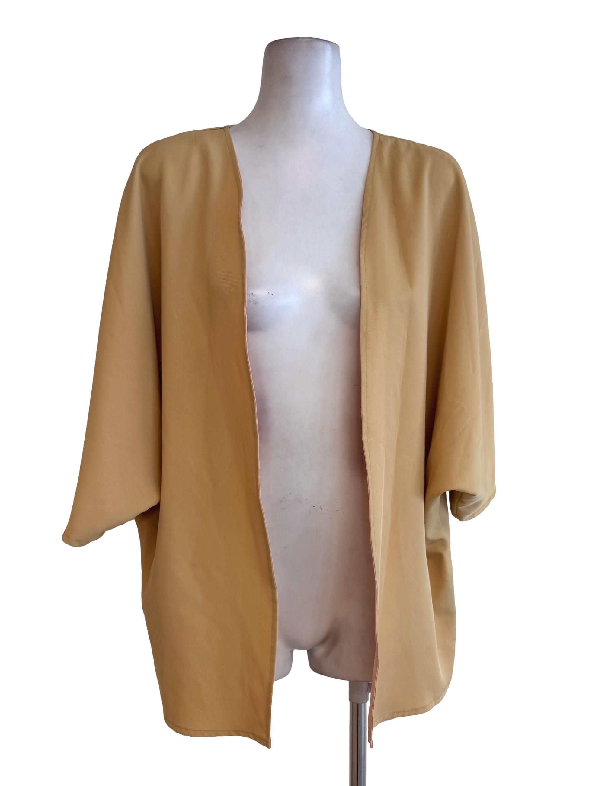 Dandelion Yellow Polyester Cardigan