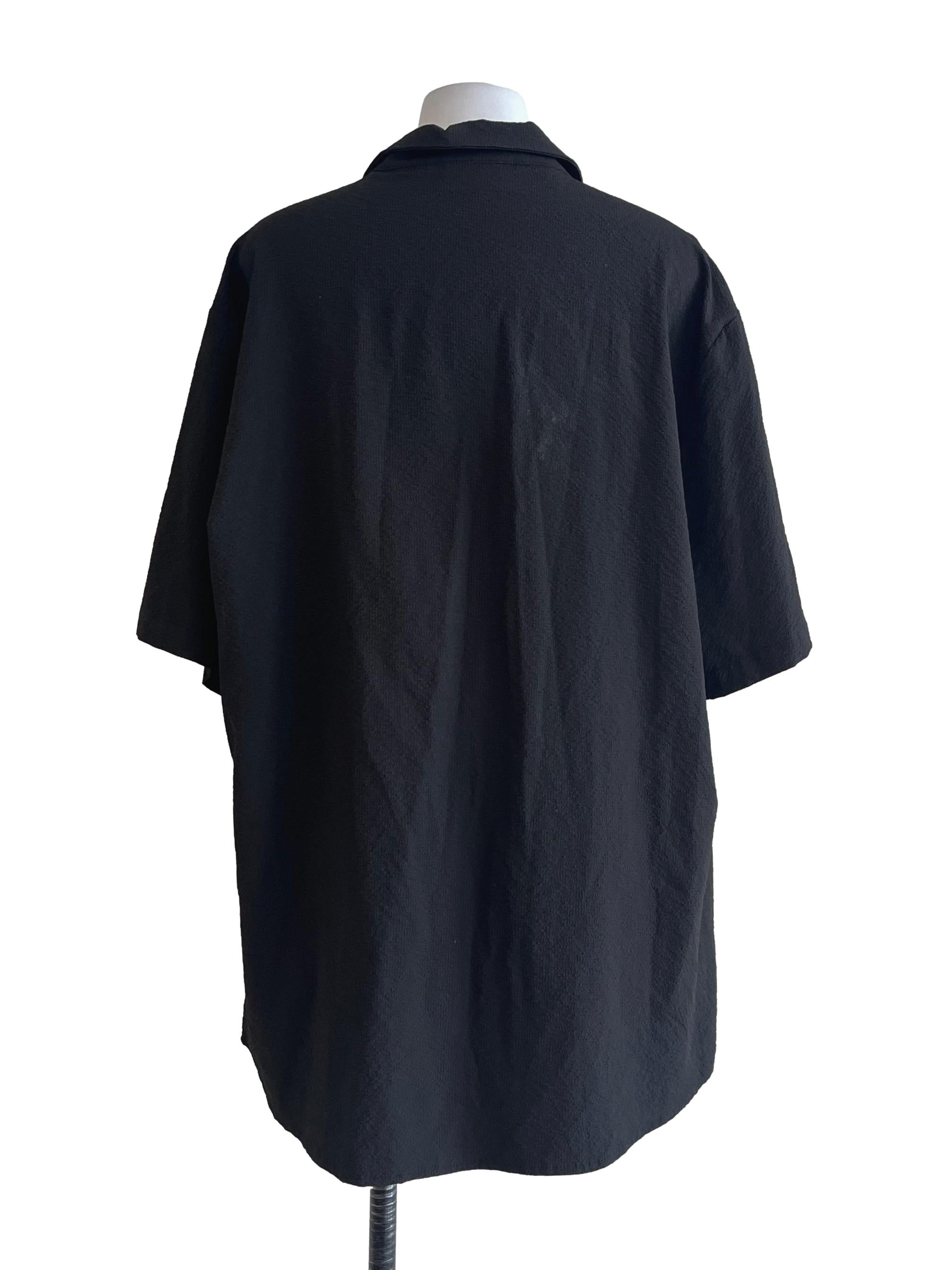 Onyx Black Oversized Shirt