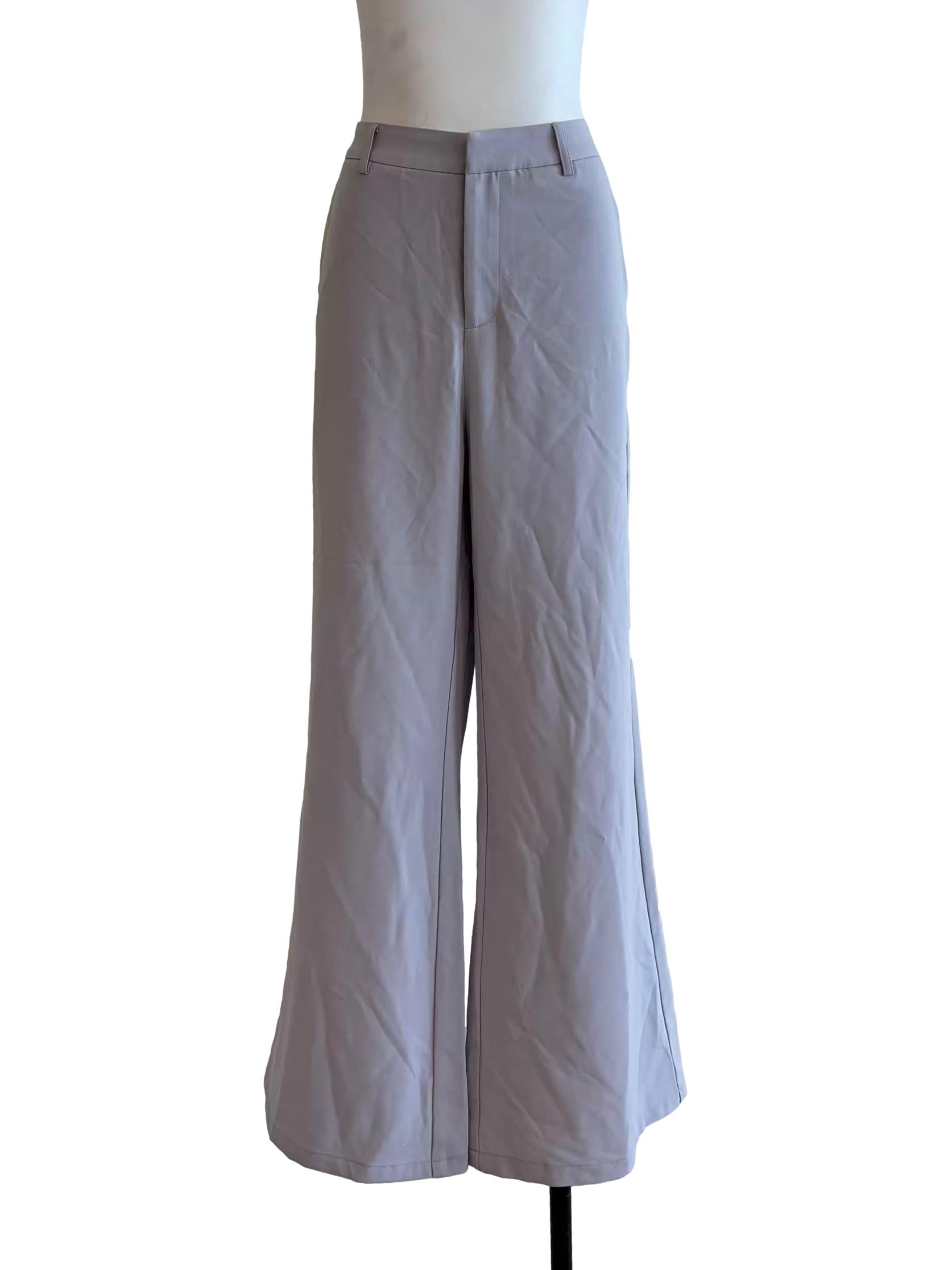 Lavender Bootcut Pants