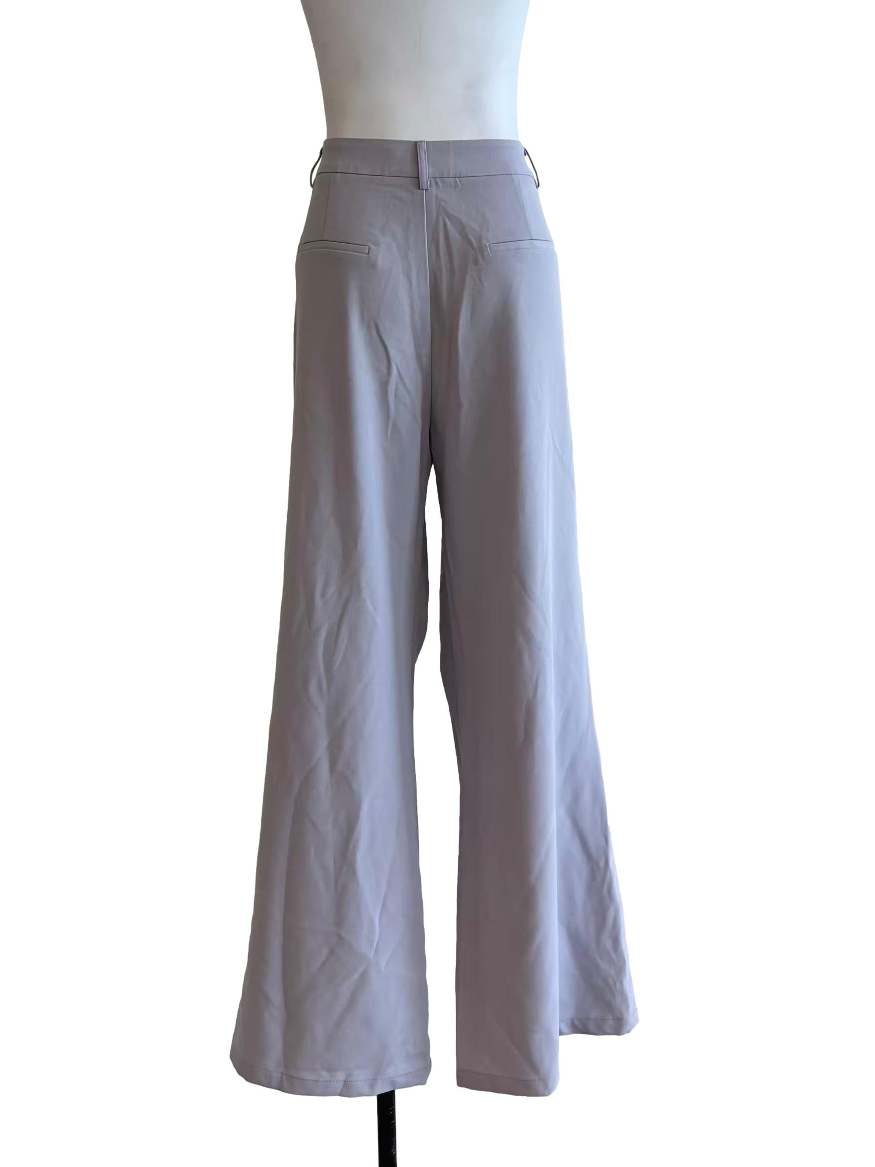 Lavender Bootcut Pants