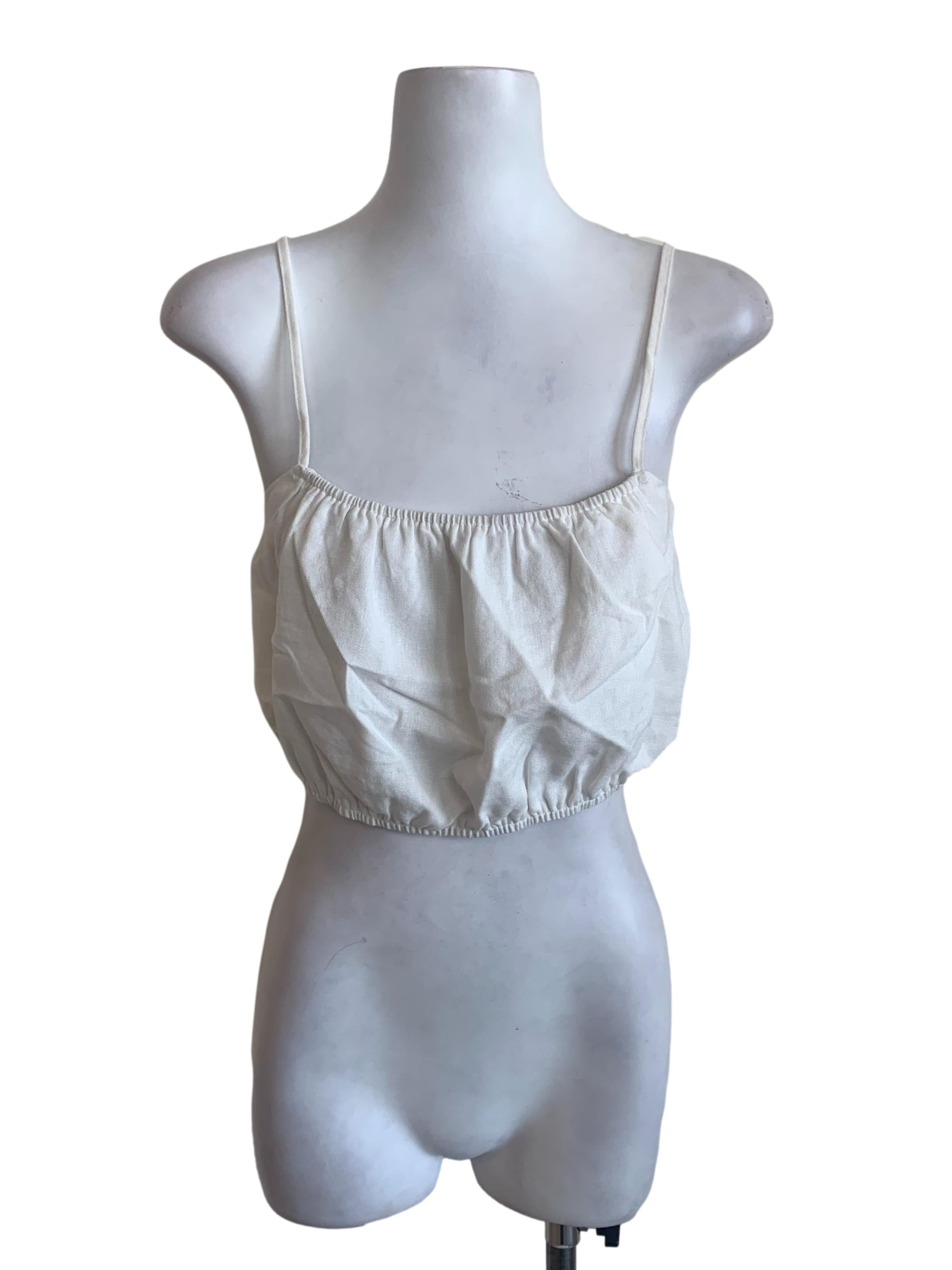 White Tank Top TWL