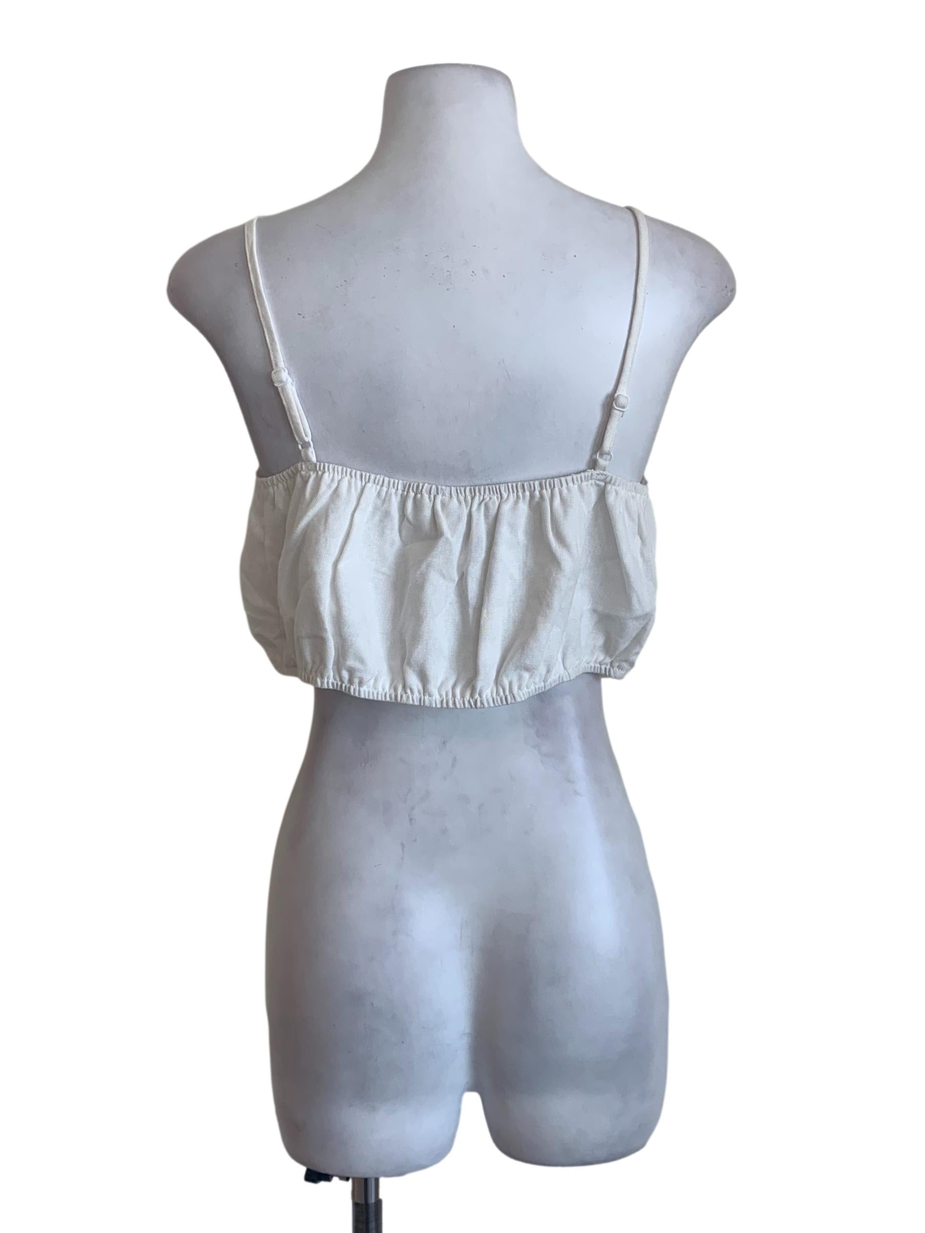 White Tank Top TWL