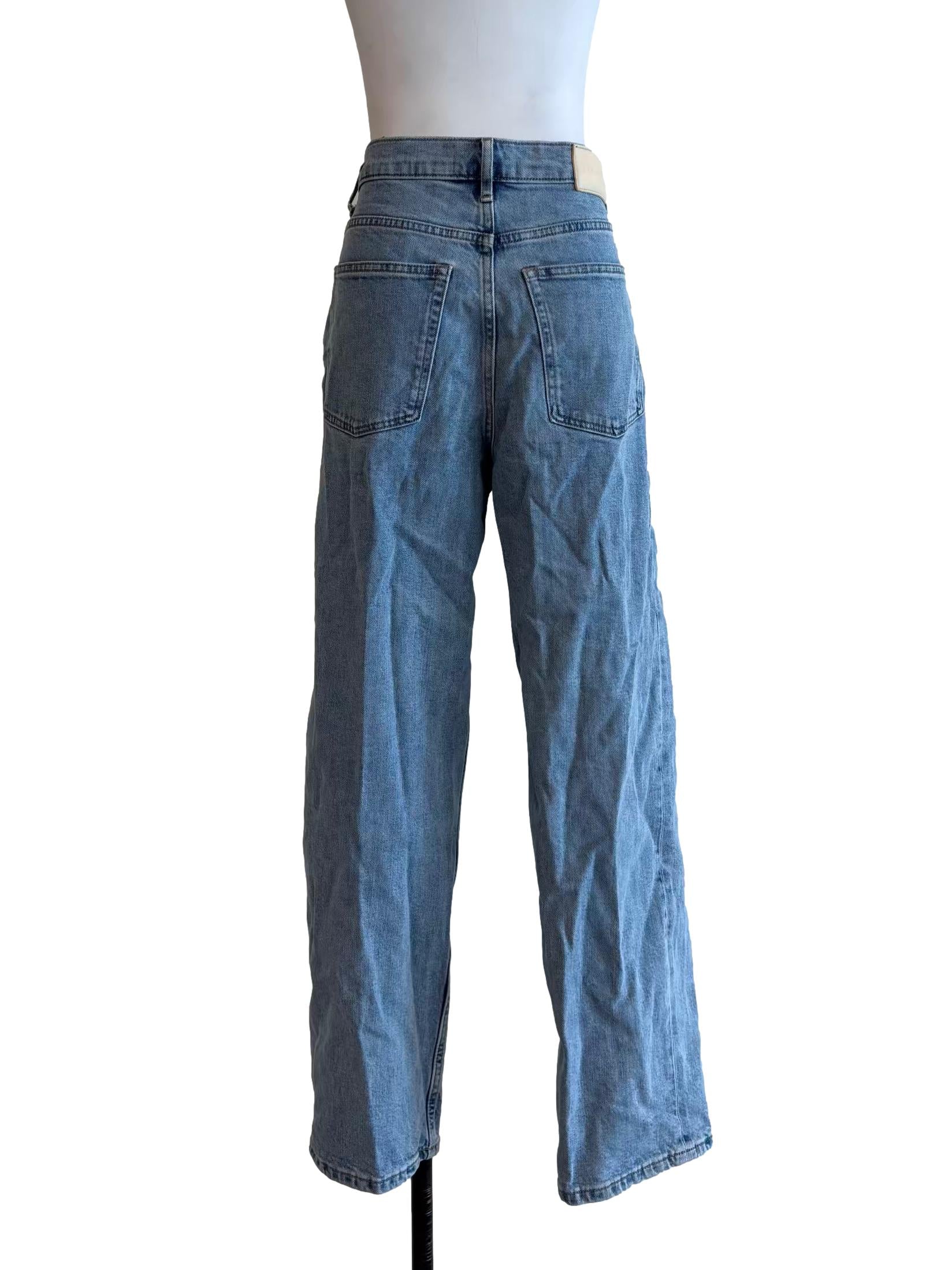 Blue High Waisted Jeans