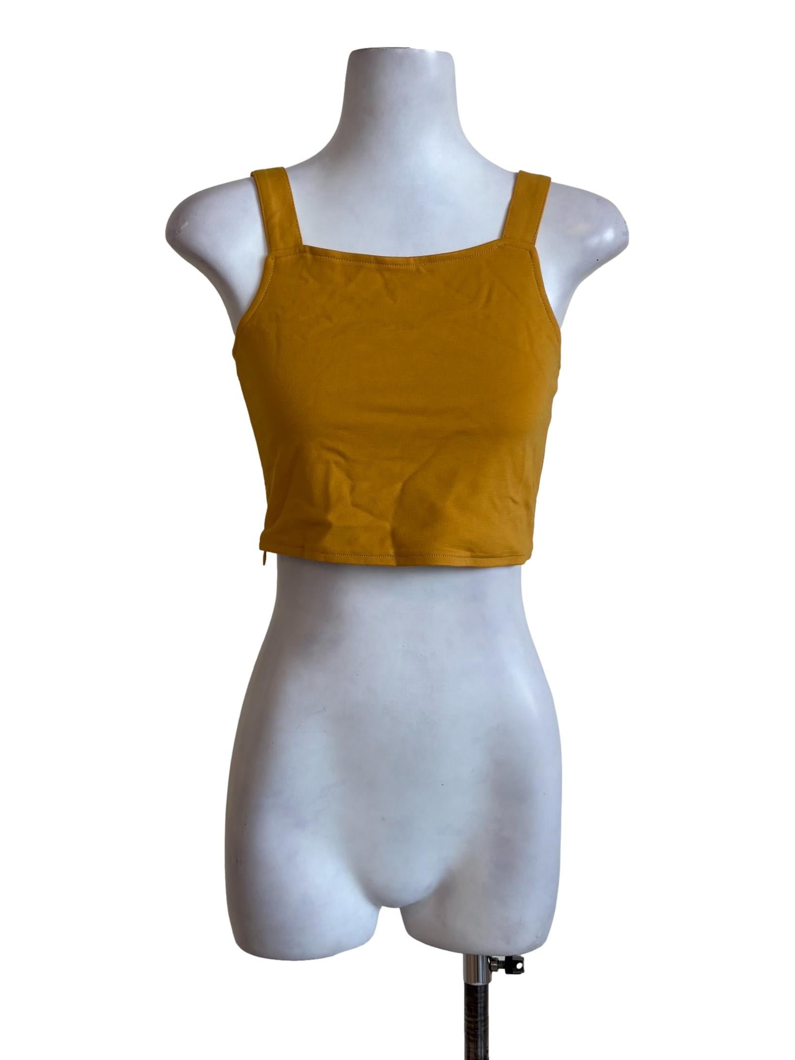 Canary Yellow Fitted Cami