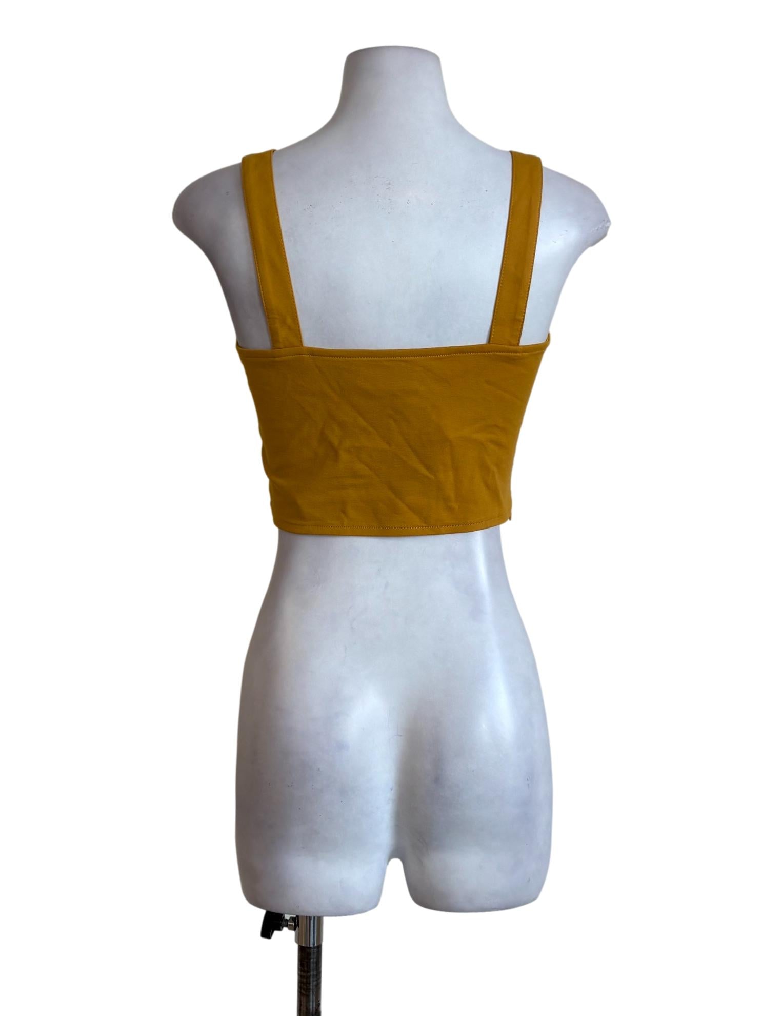 Canary Yellow Fitted Cami