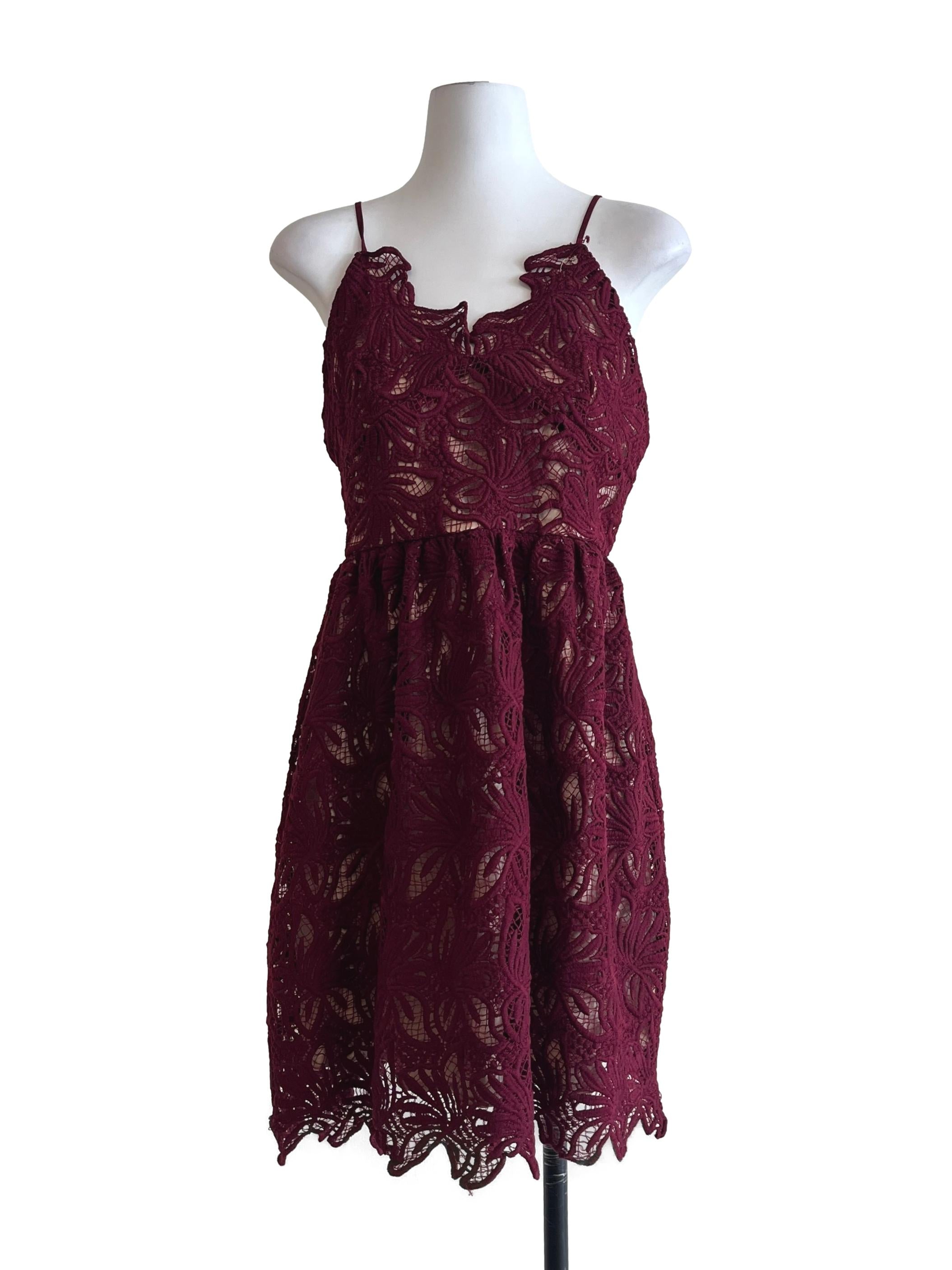 Blood Red Sun Dress