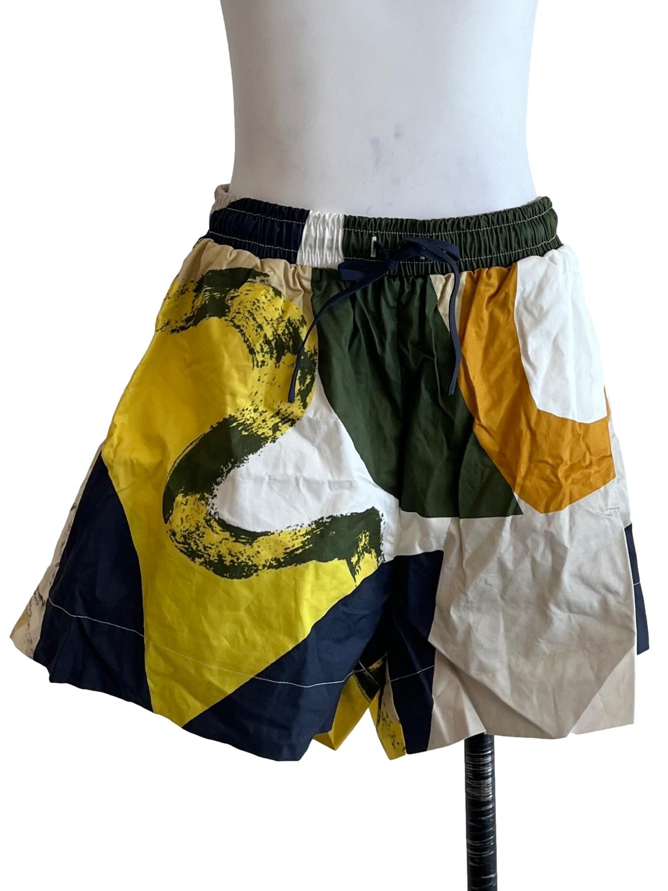 Navy Al Fresco Organic Cotton Shorts OSN