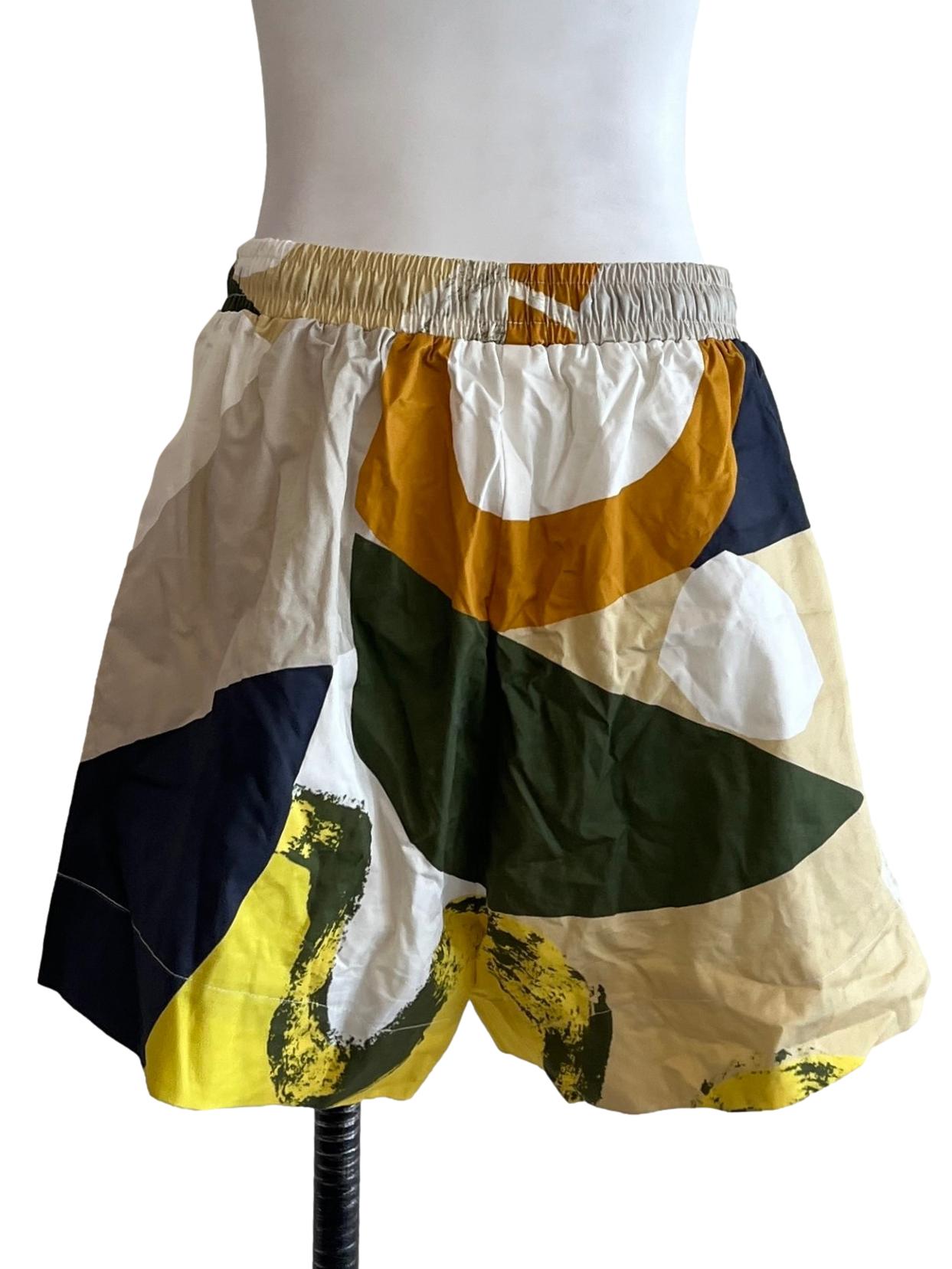 Navy Al Fresco Organic Cotton Shorts OSN