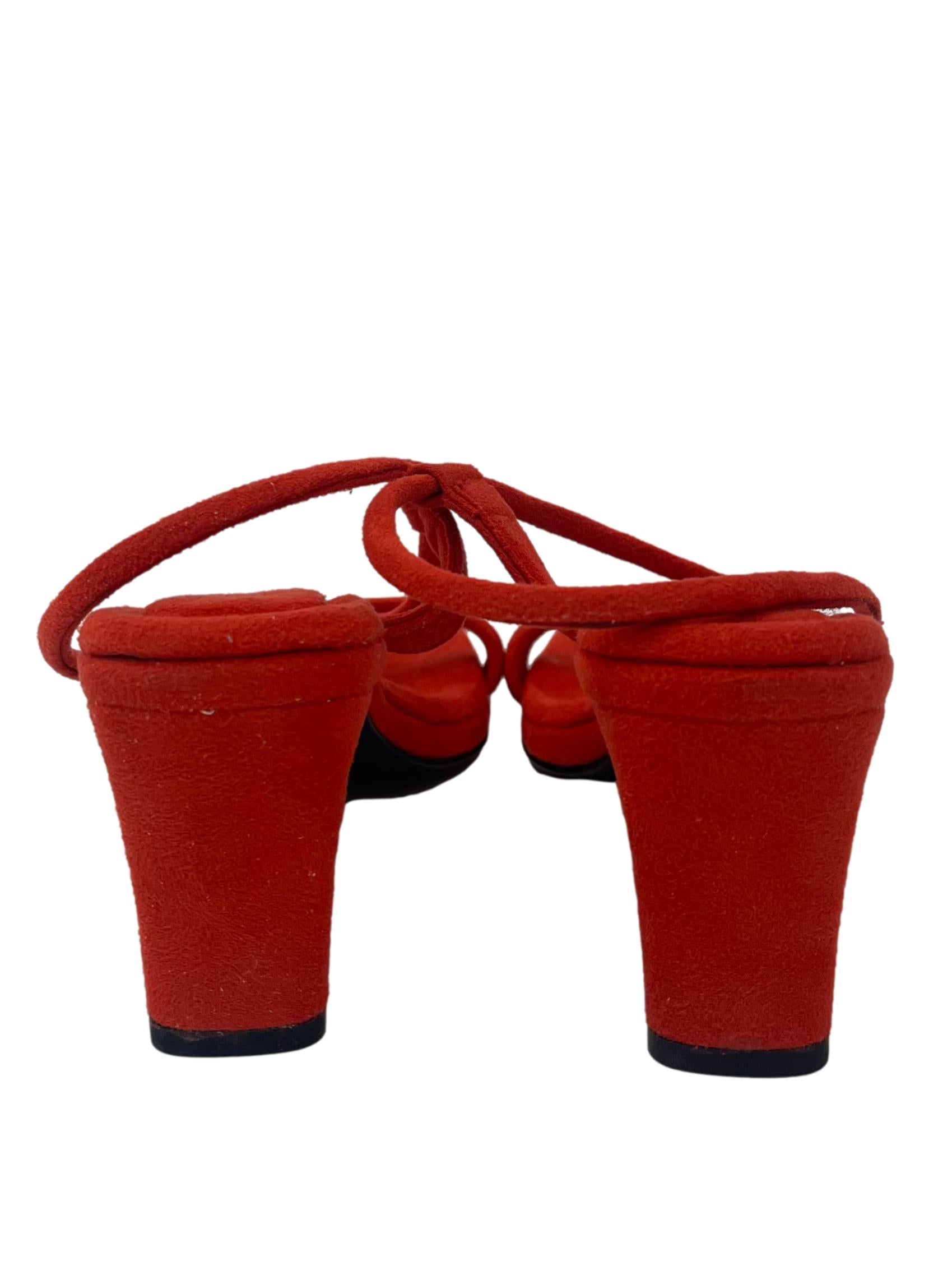 Ruby Red Vegas High Heels