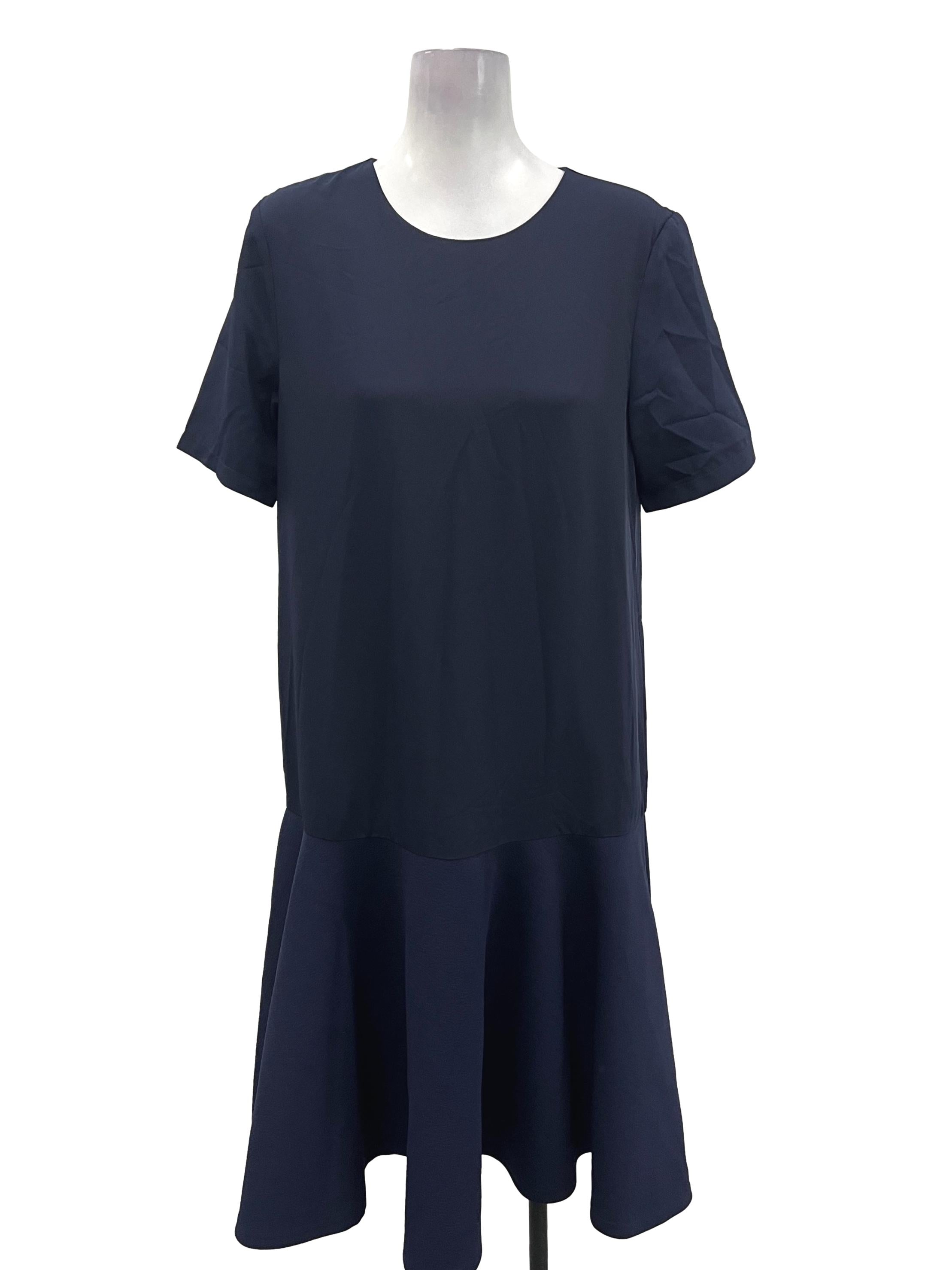 Navy Blue Slip Dress OSN