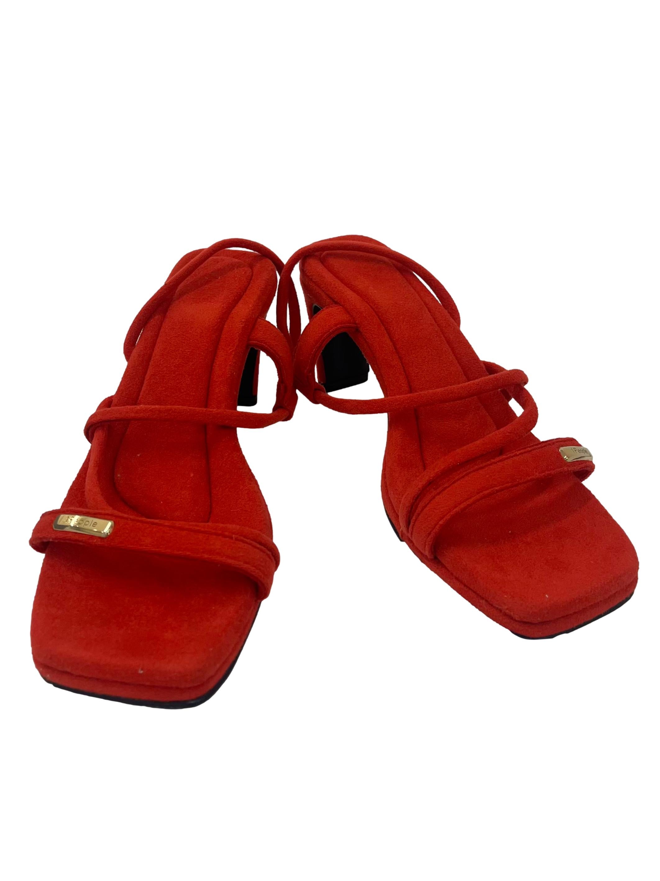 Ruby Red Vegas High Heels