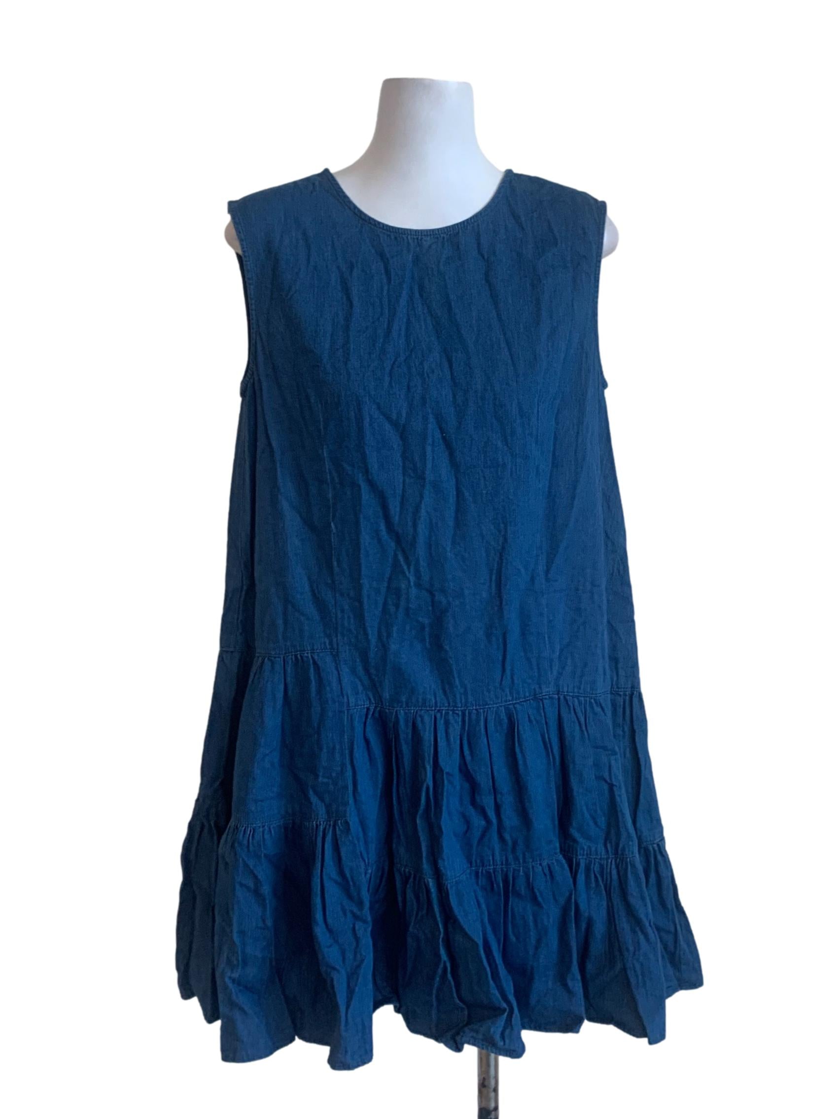 Admiral Blue Dropwaist Dress