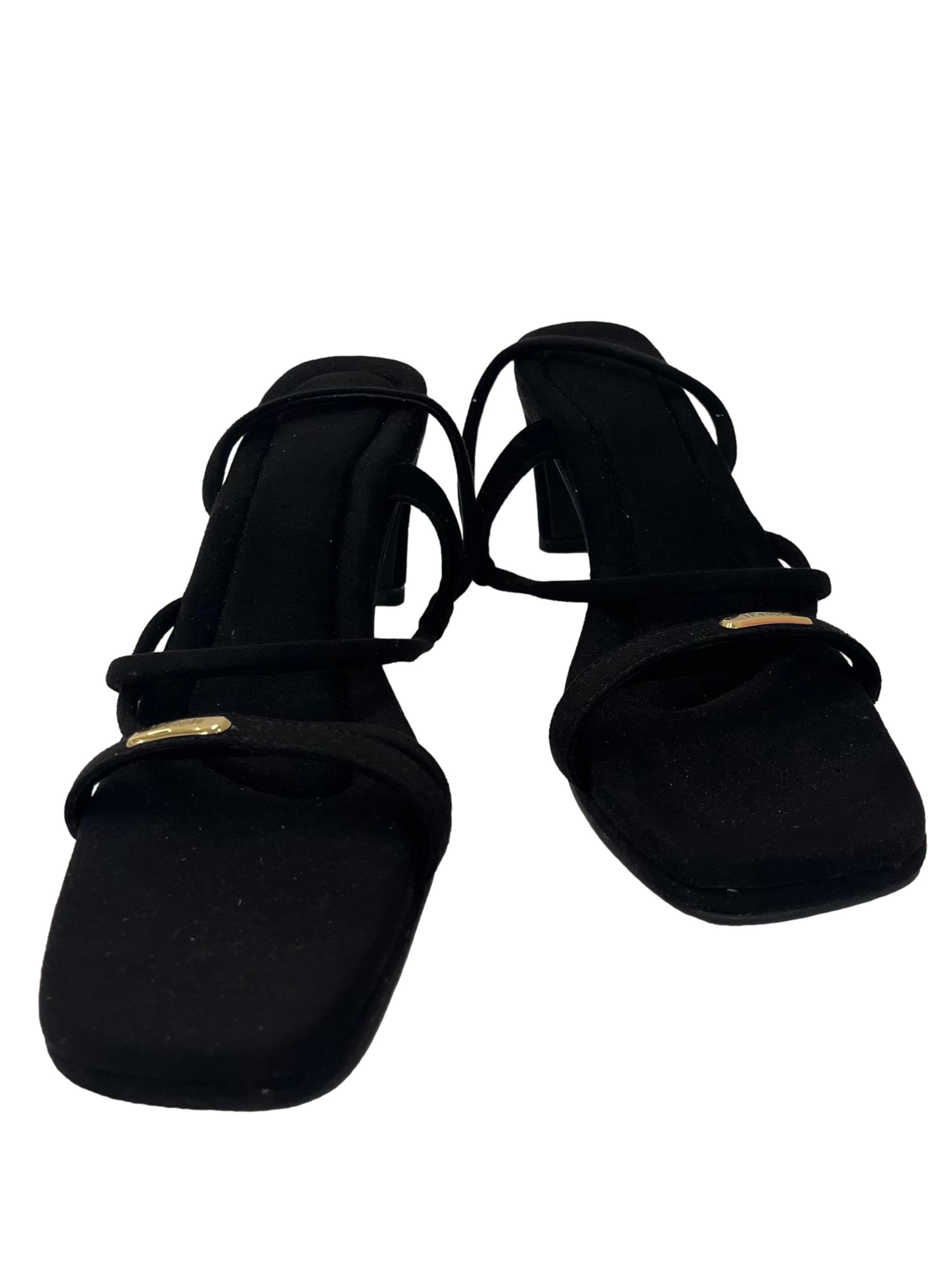 Onyx Black Vegas High Heels