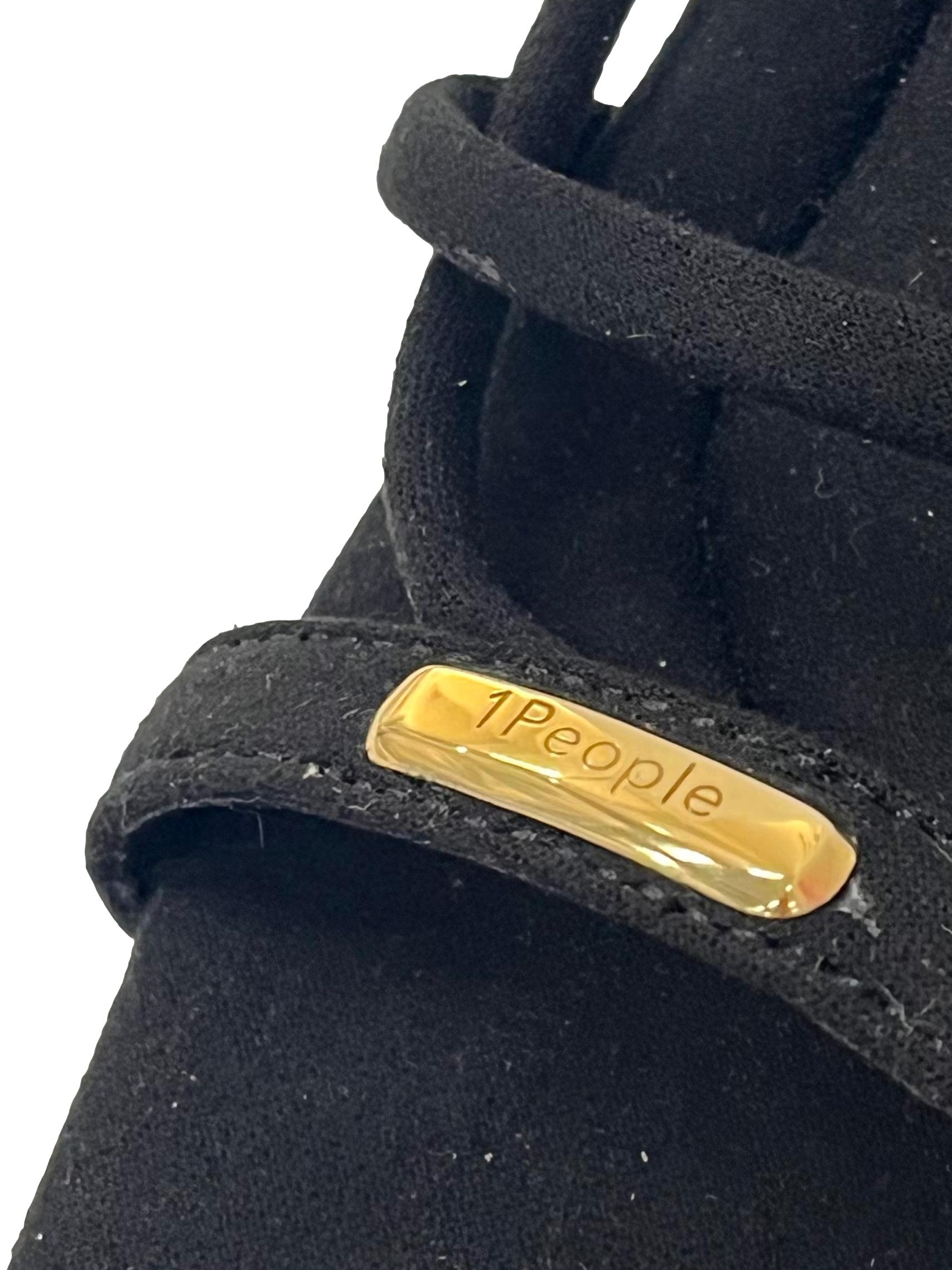 Onyx Black Vegas High Heels