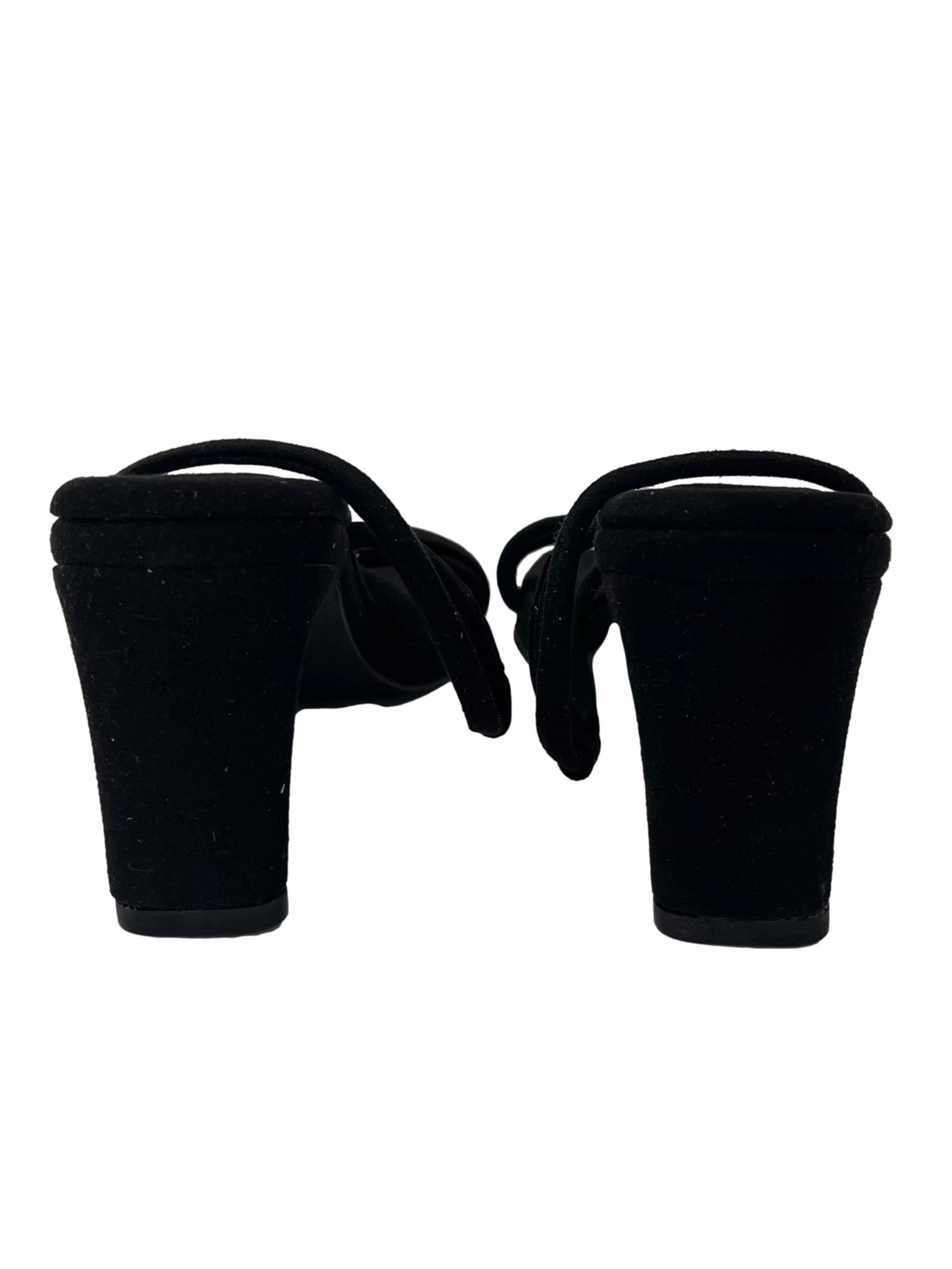 Onyx Black Vegas High Heels