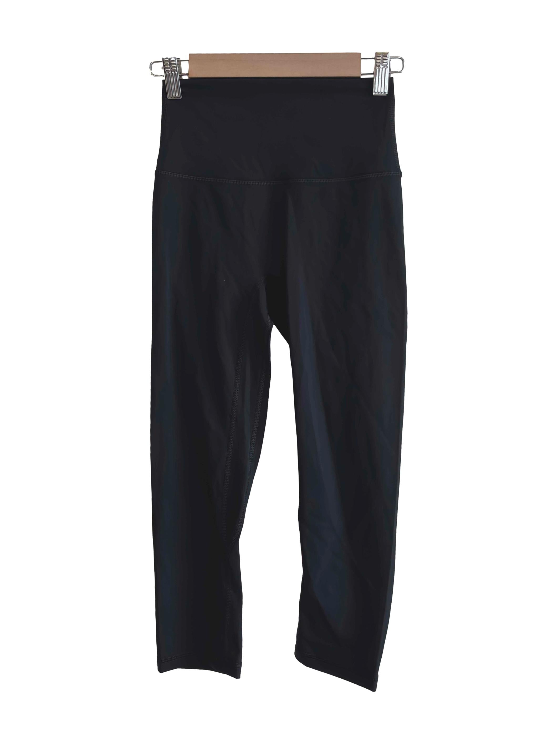 Black Capri Active Tight