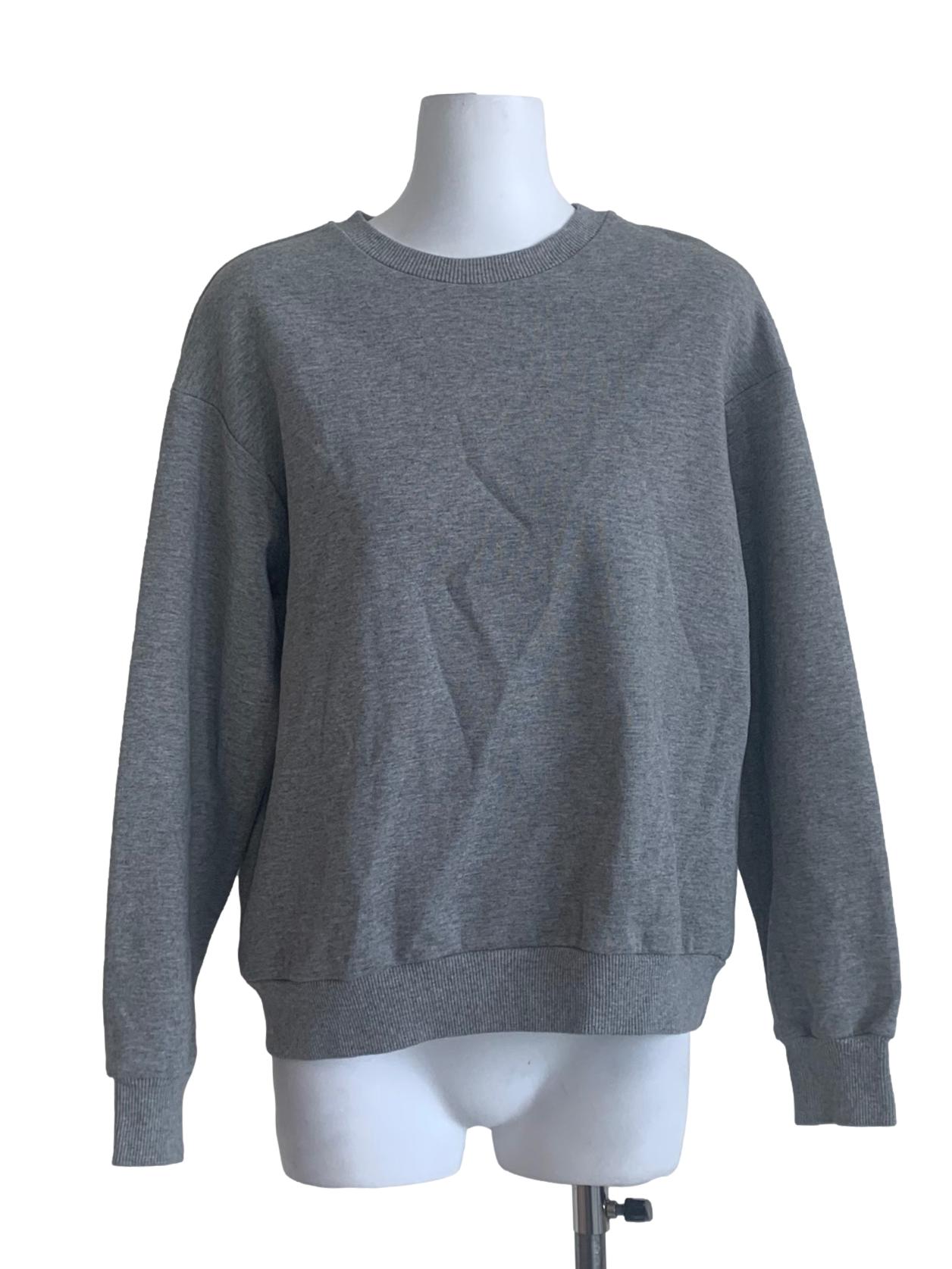 Dove Grey Round Neck Pullover