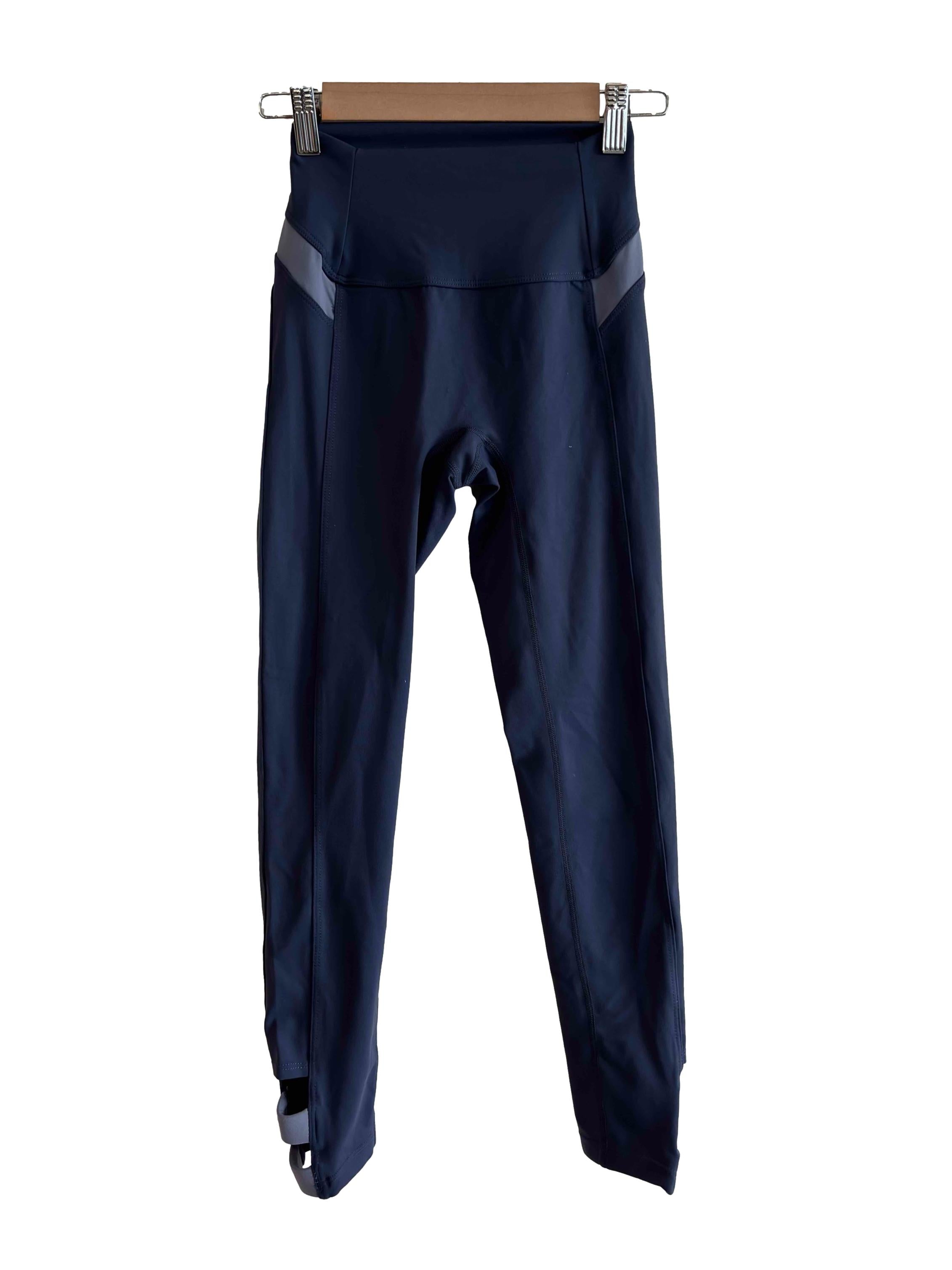 Spruce Blue Two Toned Legging