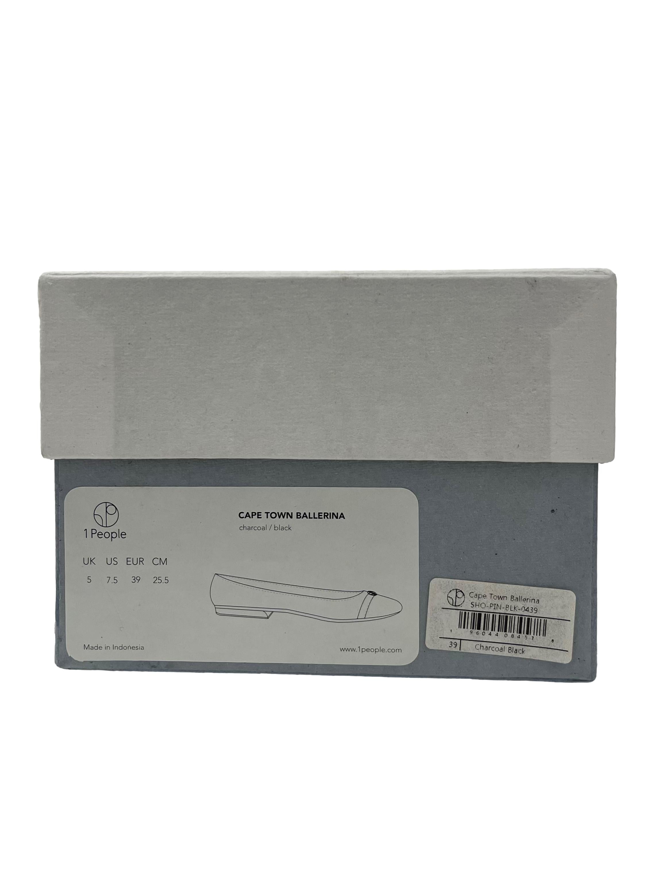 Charcoal Black Cape Town Ballerina