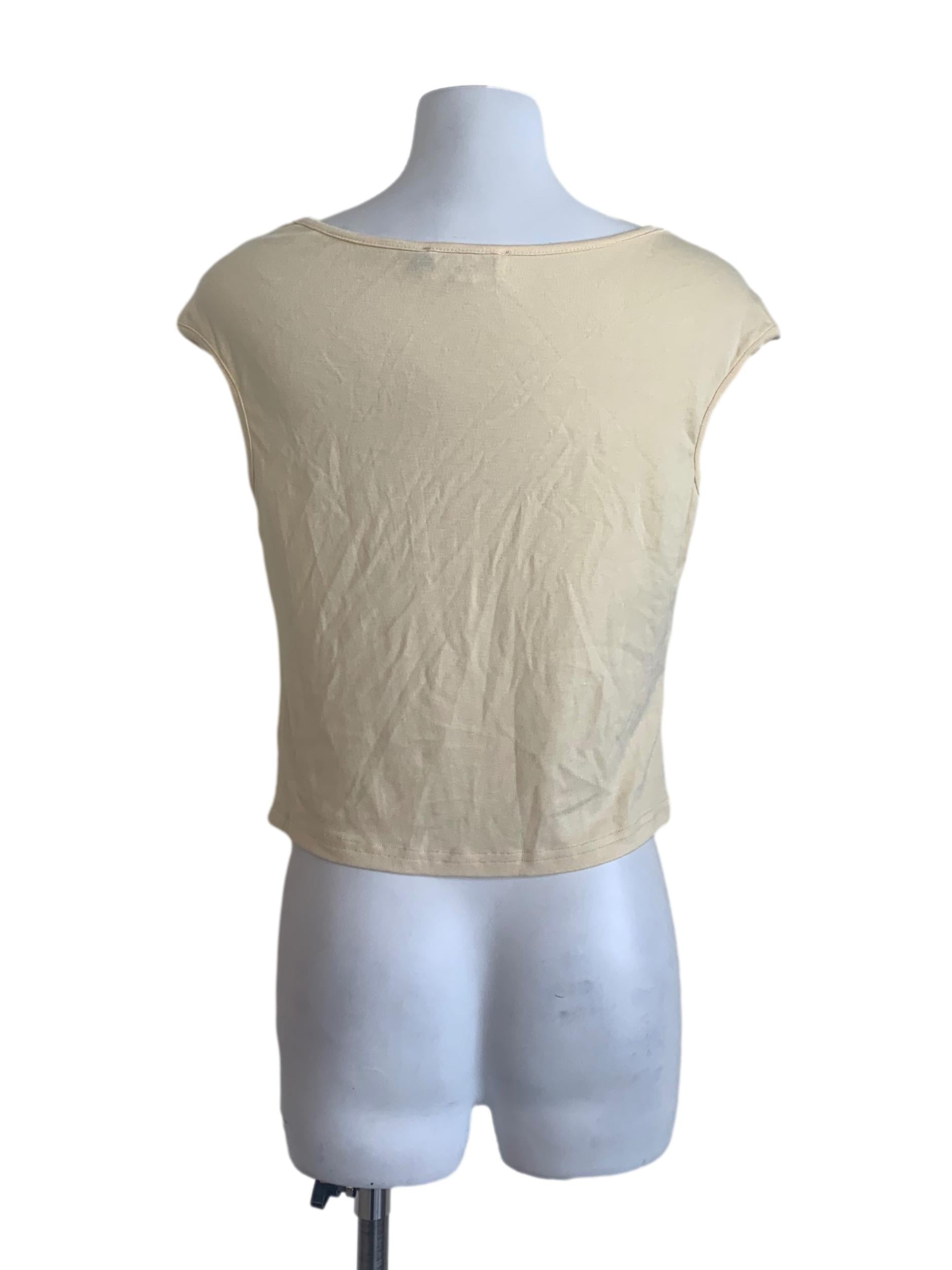 Blonde Yellow Drop Shoulder Top