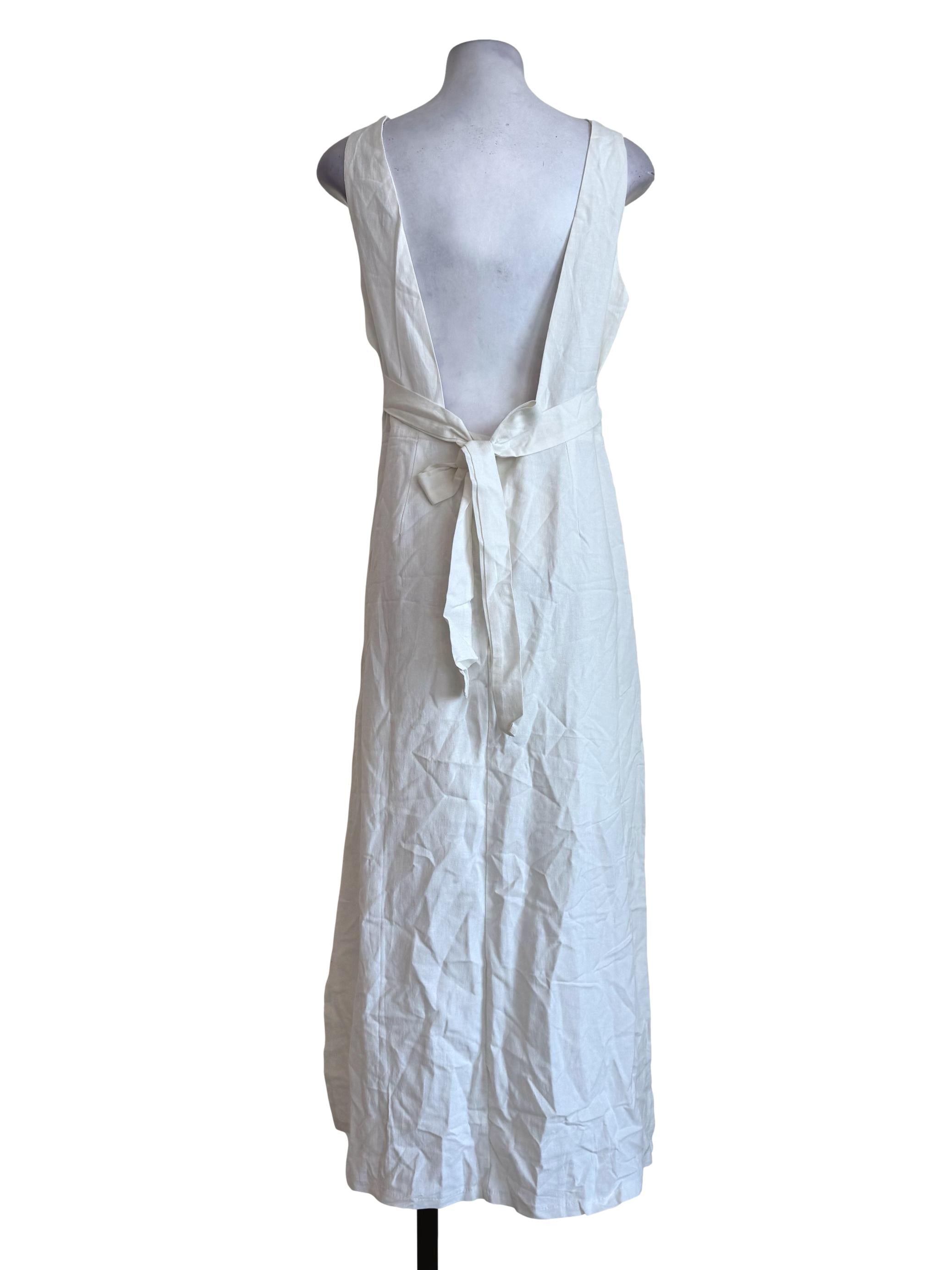 Ivory White Empire Dress