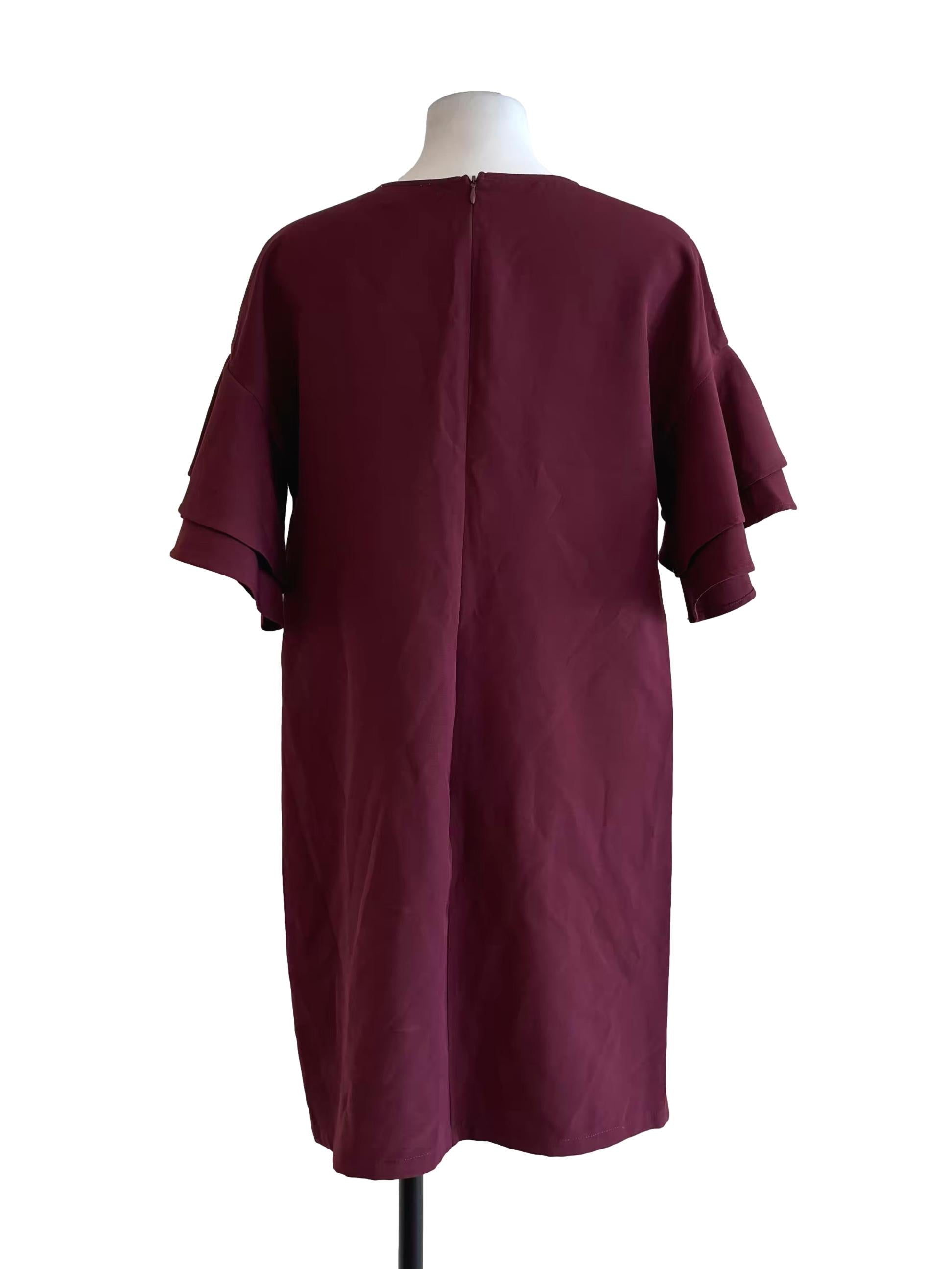 Berry Purple Shift Dress