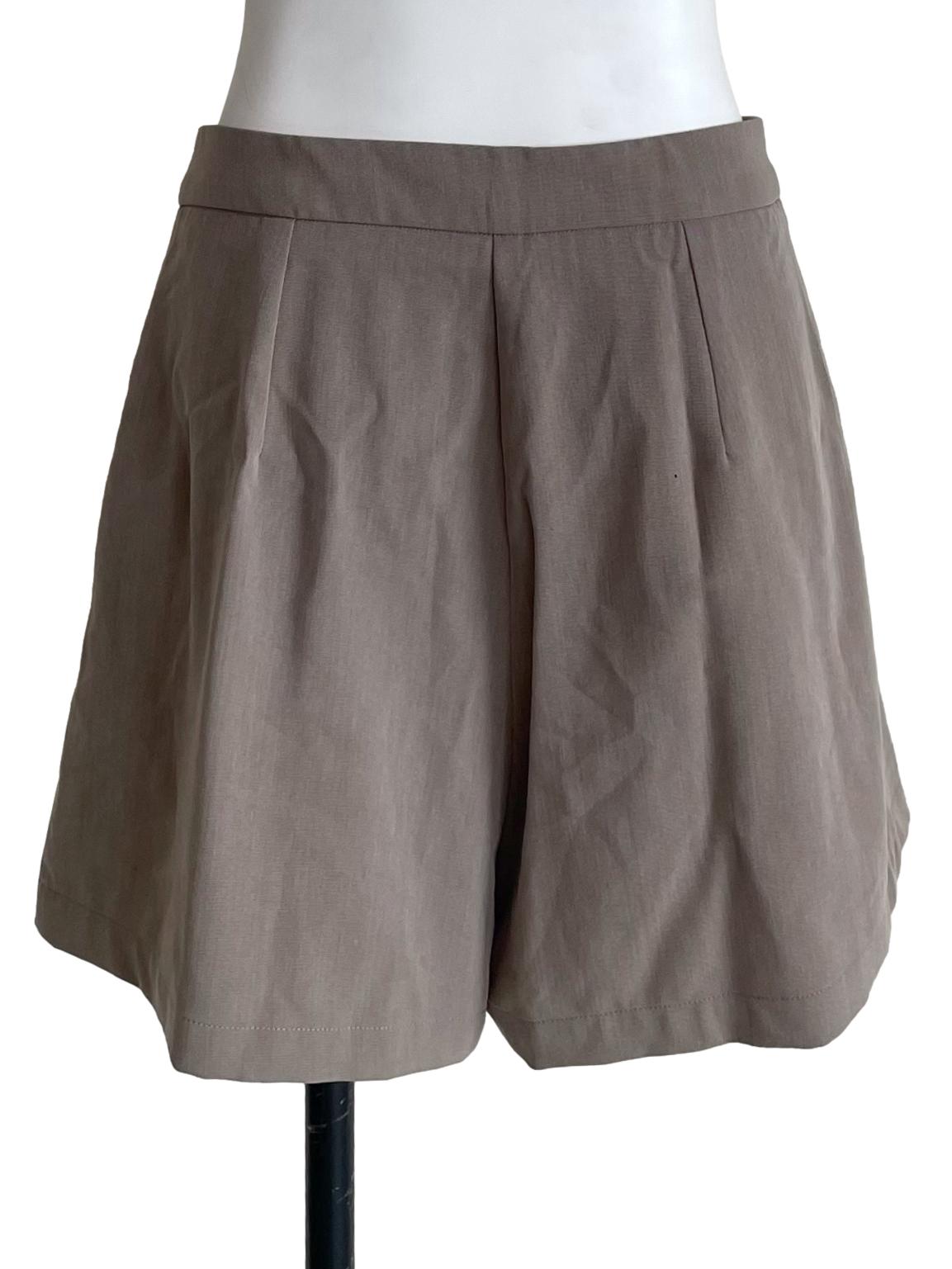 Tan Beige Formal Shorts