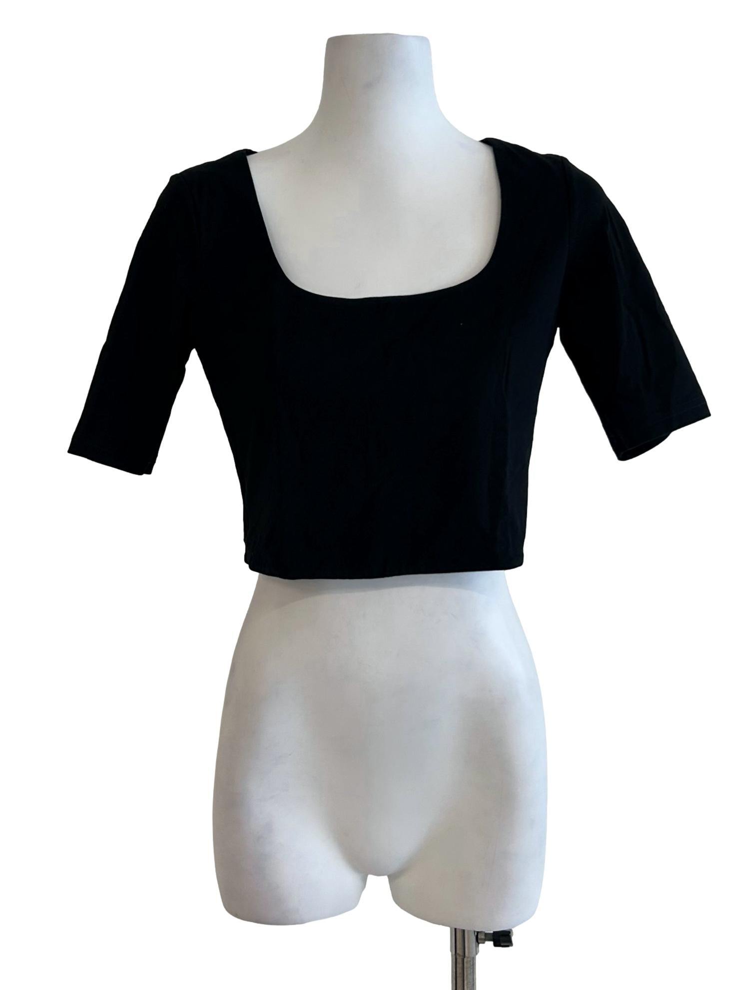 Raven Black Plain Top