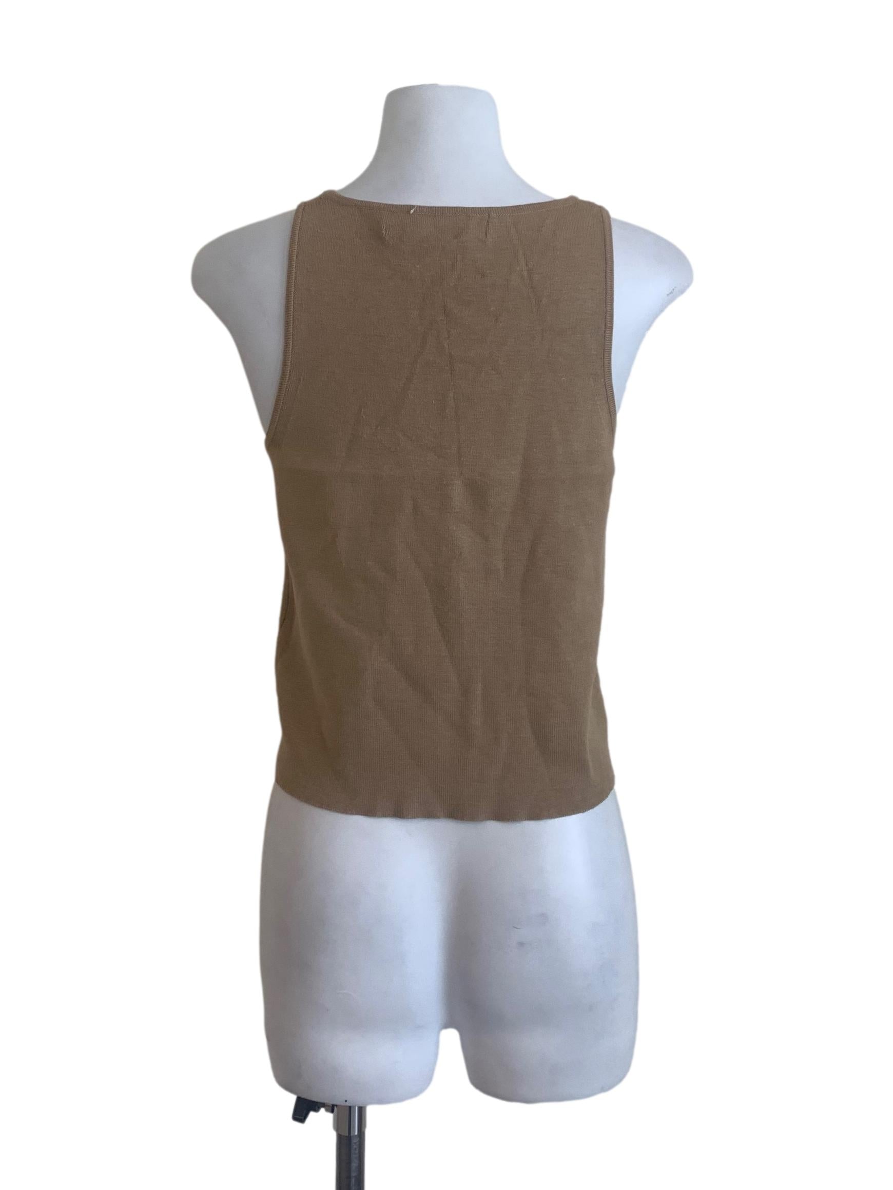 Tortilla Brown Tank Top